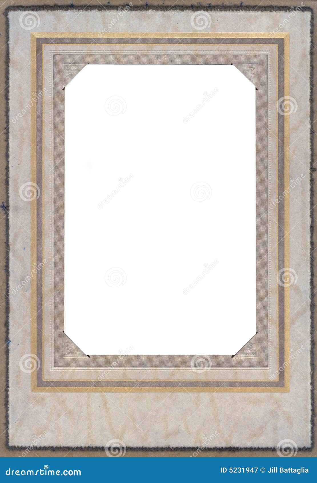Antique Photo Frame from the 1920 S Stock Image Image of blank