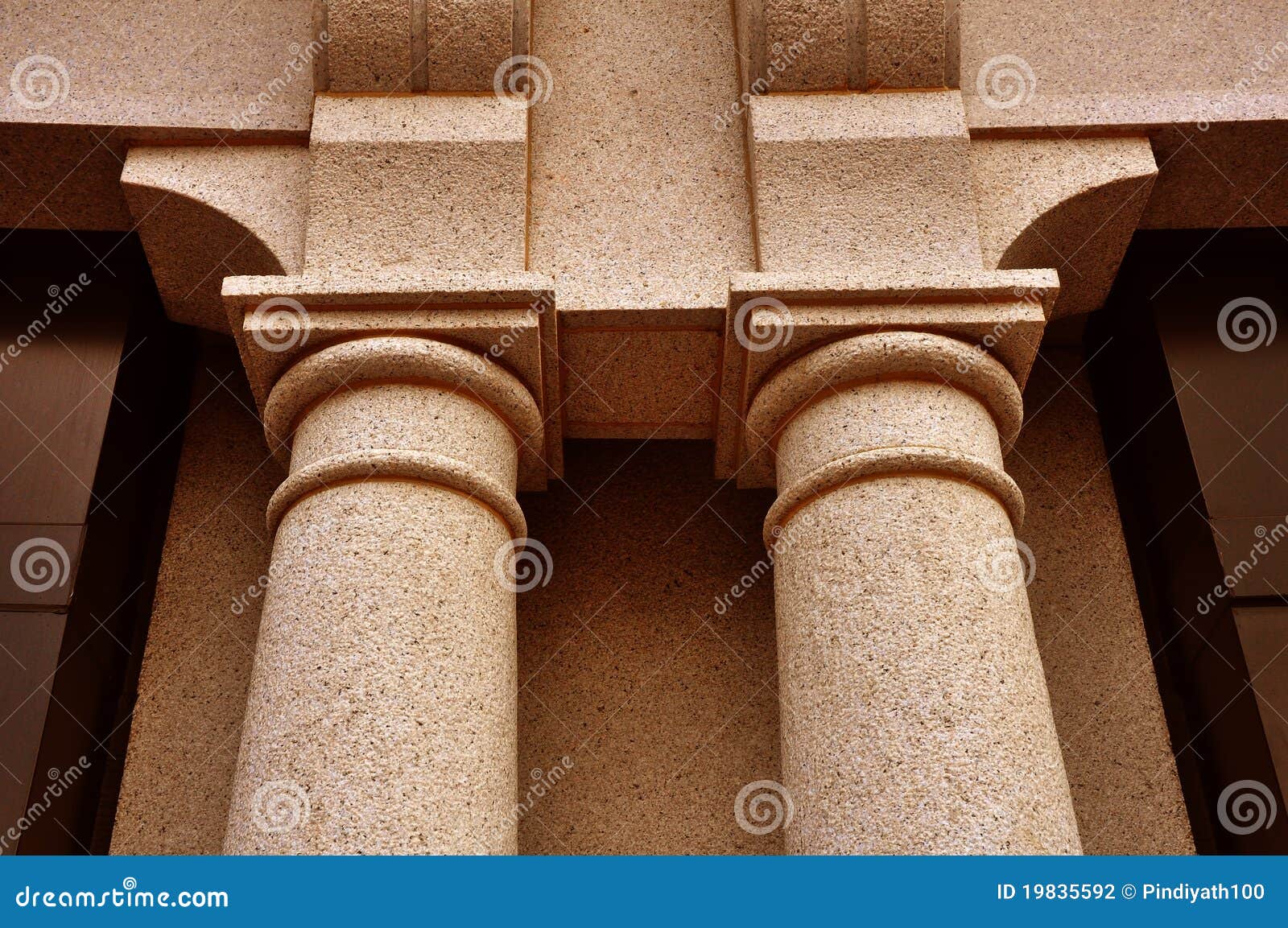Antique pillar Details stock photo. Image of architecture 19835592