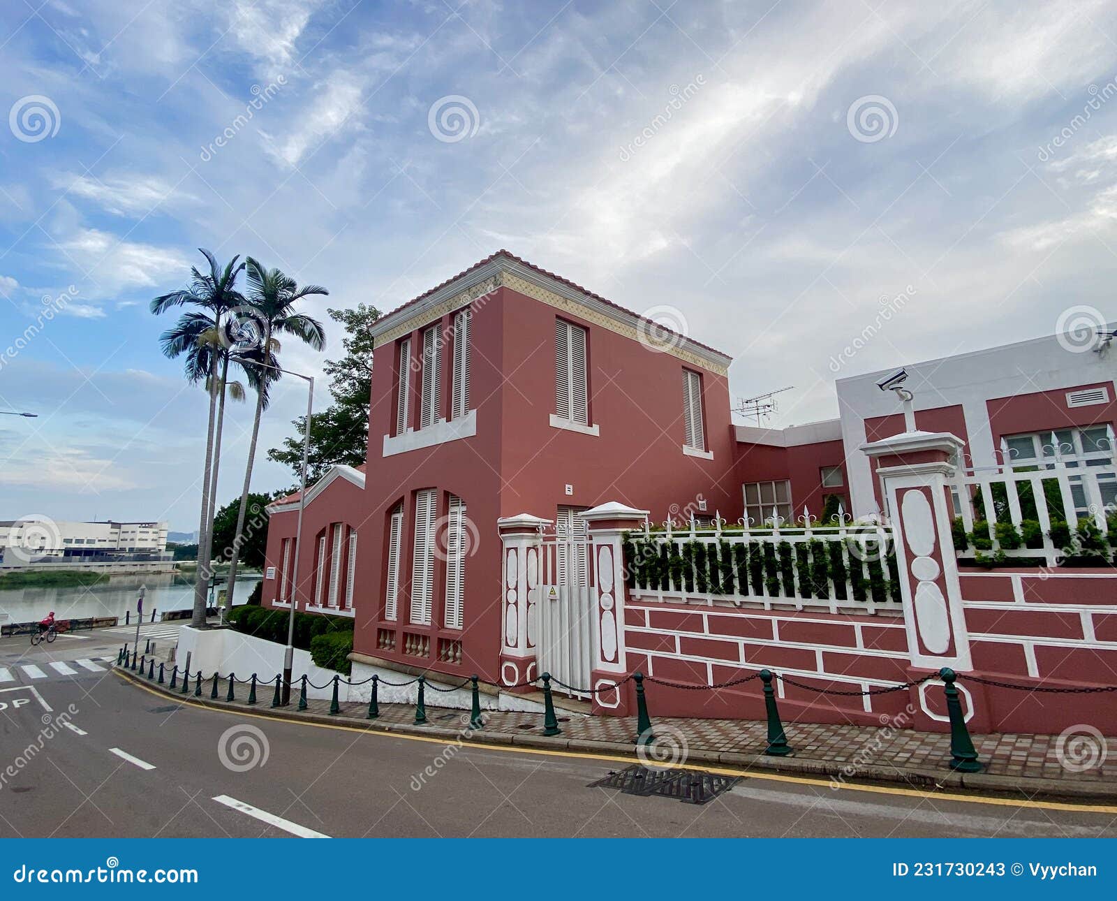 antique portuguese architecture colonial macau heritage building sai van mansion colina da penha hill coastline luxury lifestyle