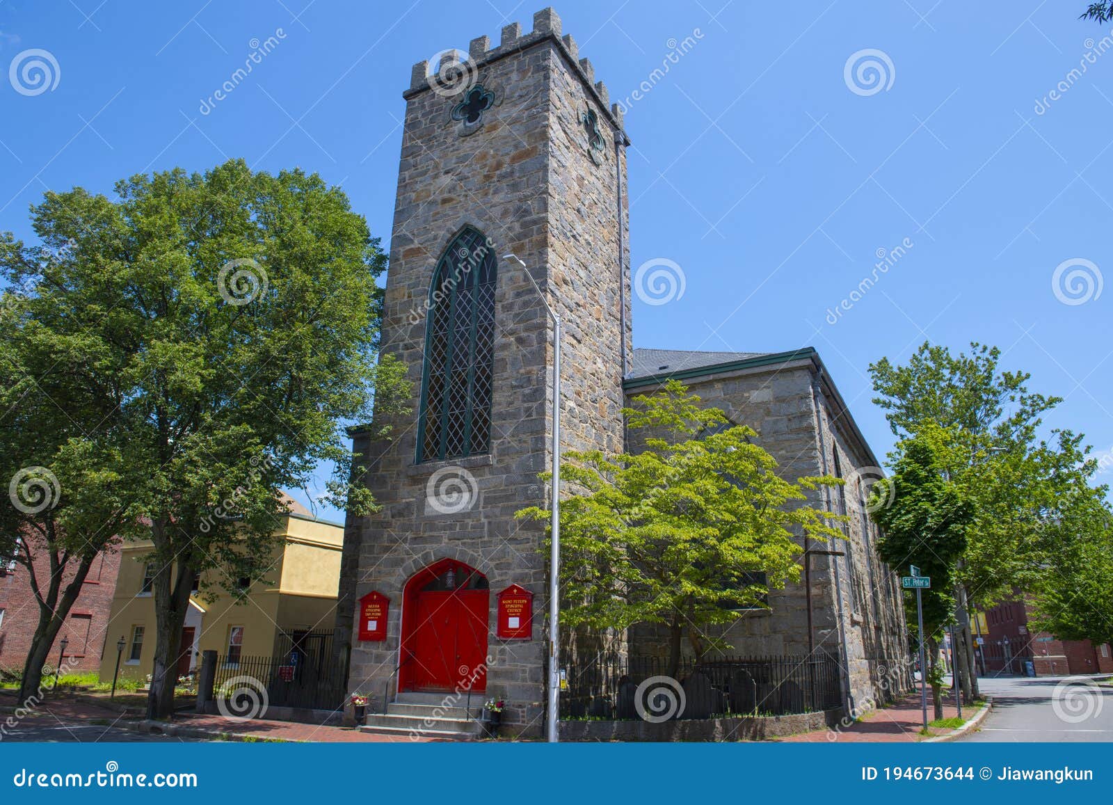 saint peter's episcopal church, salem, massachusetts, usa