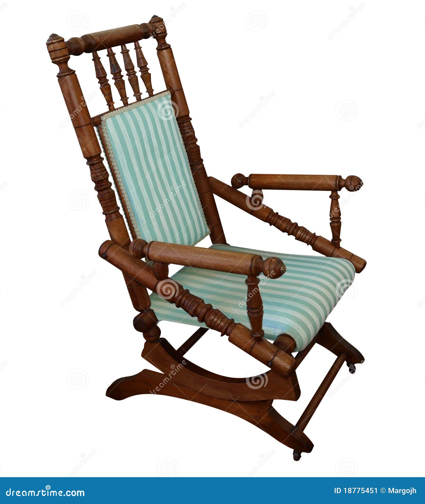 Antique Rocking Chair Stock Image - Image: 18775451