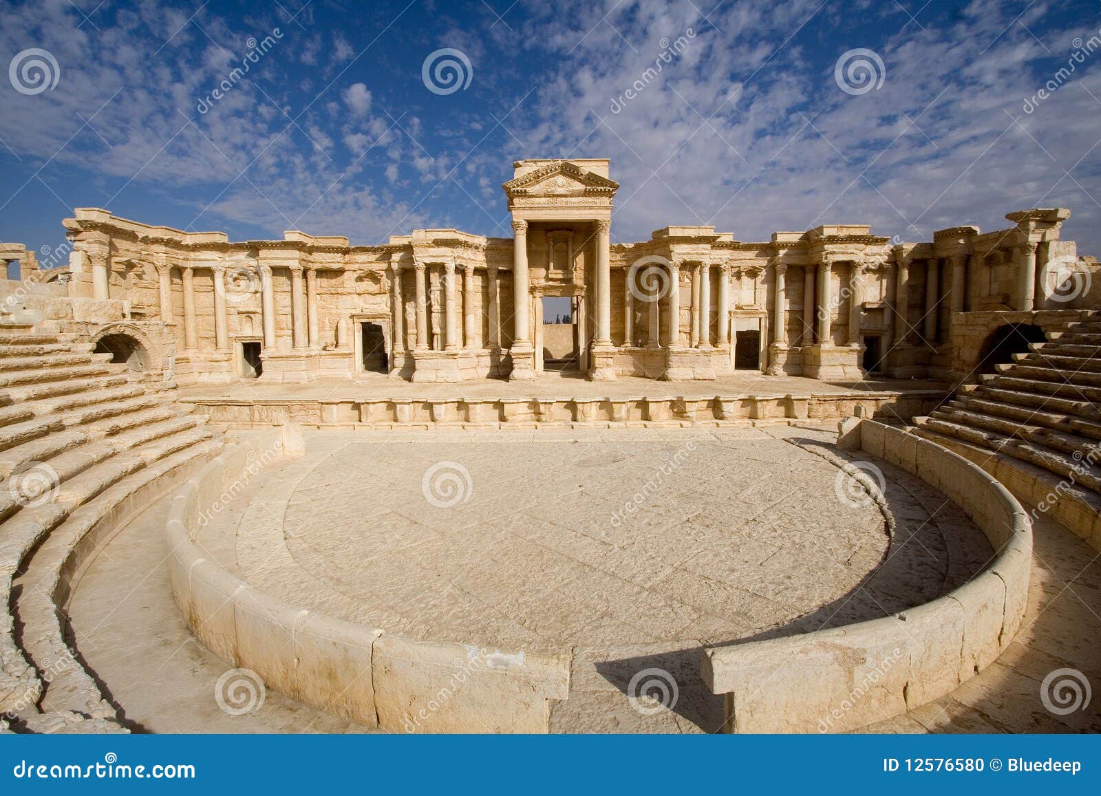 antique roman theatre of palmyra syria