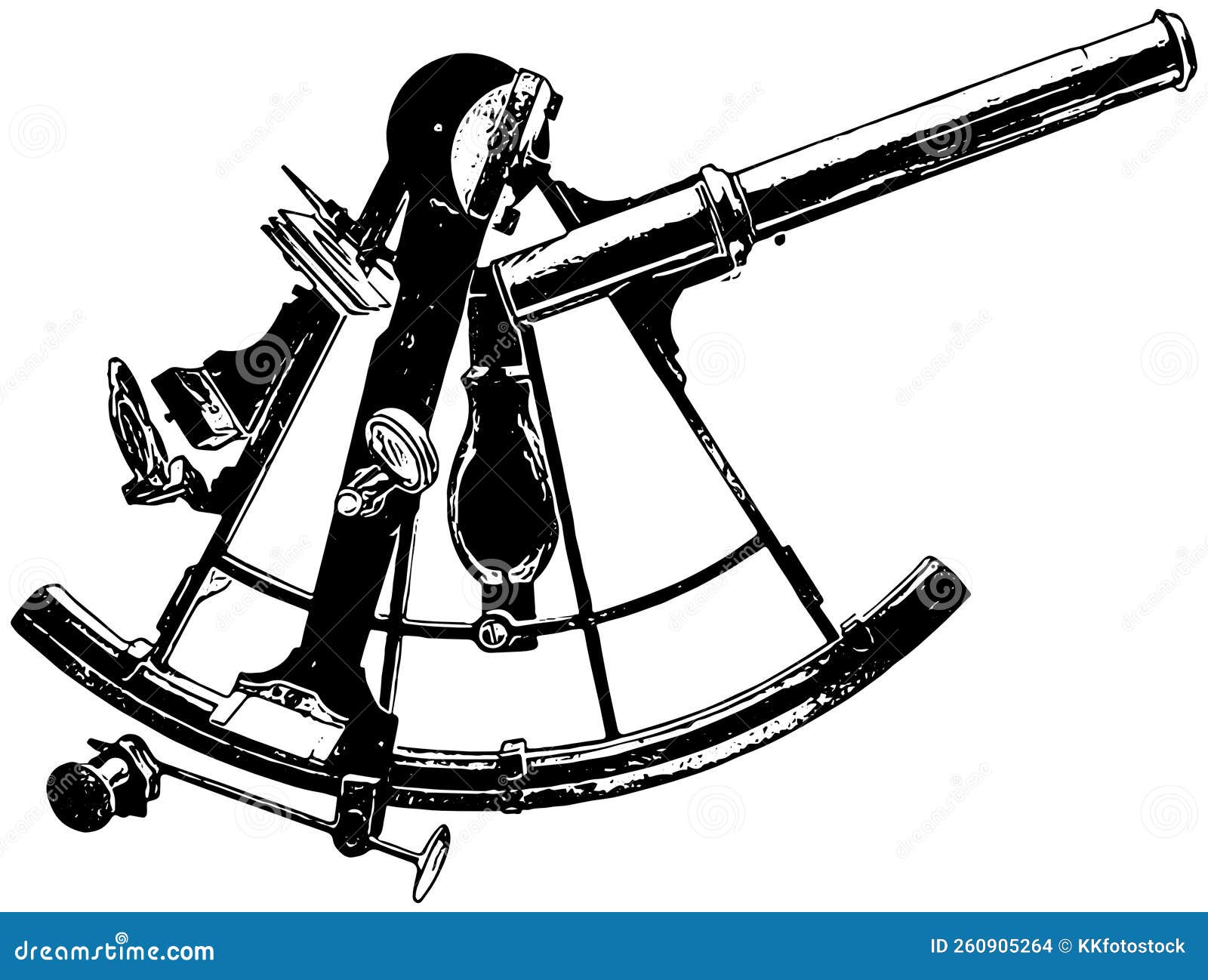 Photograph | Tycho Brahe, Triangular Sextant, 1582 | Science Source Images