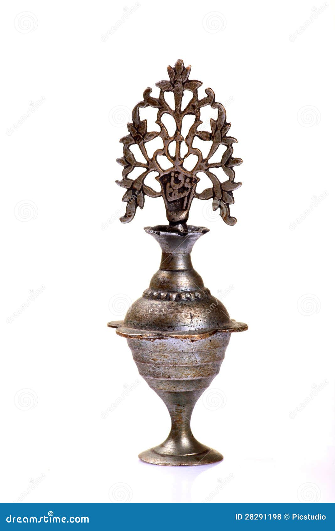 Antique Silver Metal Bottle Stock Photo Image of ancient, metal 28291198