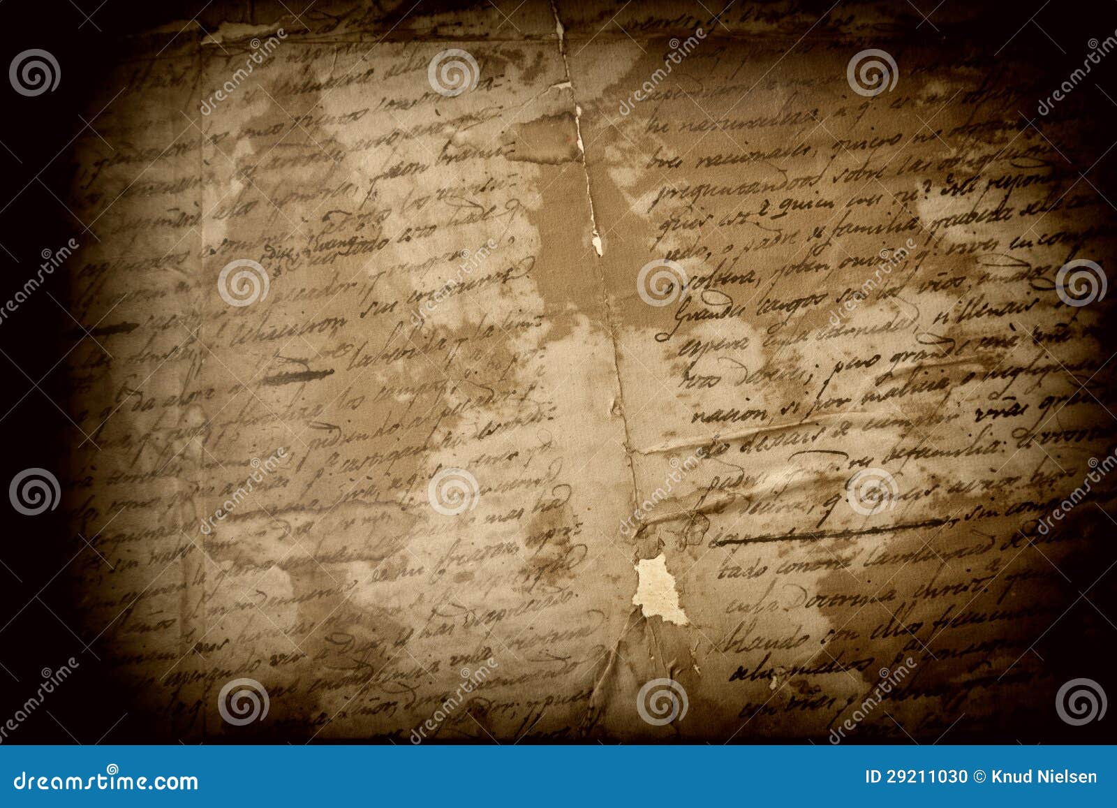 Antique Spanish text stock photo. Image of grunge, europe 29211030