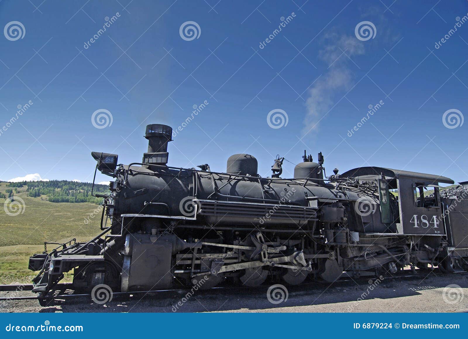 Antique Steam Engine Closeup Stock Photo - Image of americana, cumbres ...