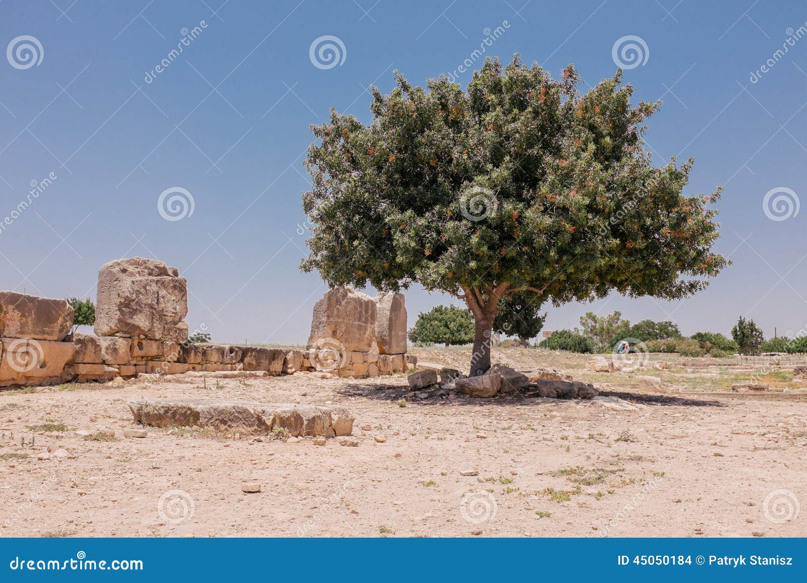Antique Stone in Cyprus Temple Stock Photo Image of stone, structure