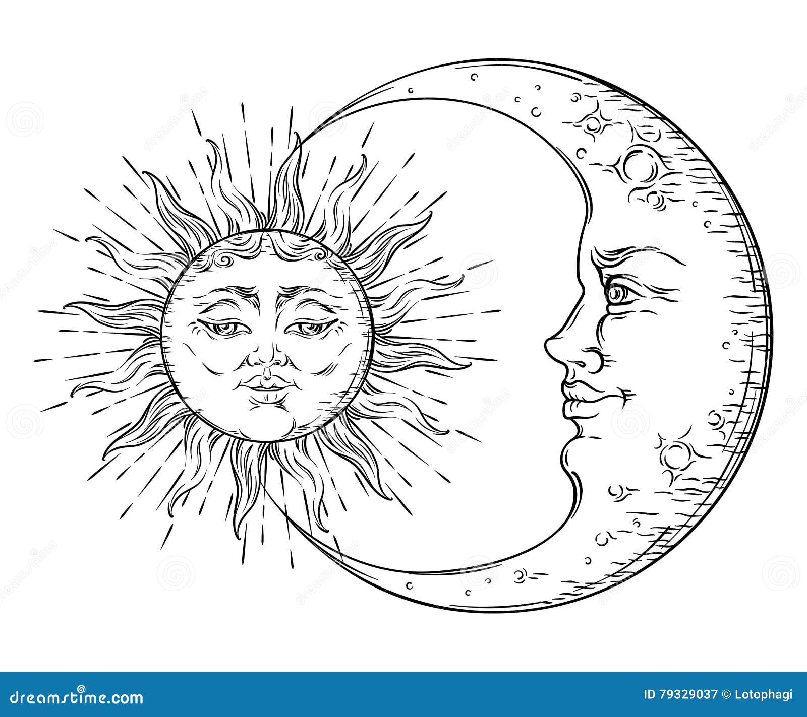 Sun Moon Tattoo Stock Illustrations 6 126 Sun Moon Tattoo Stock Illustrations Vectors Clipart Dreamstime