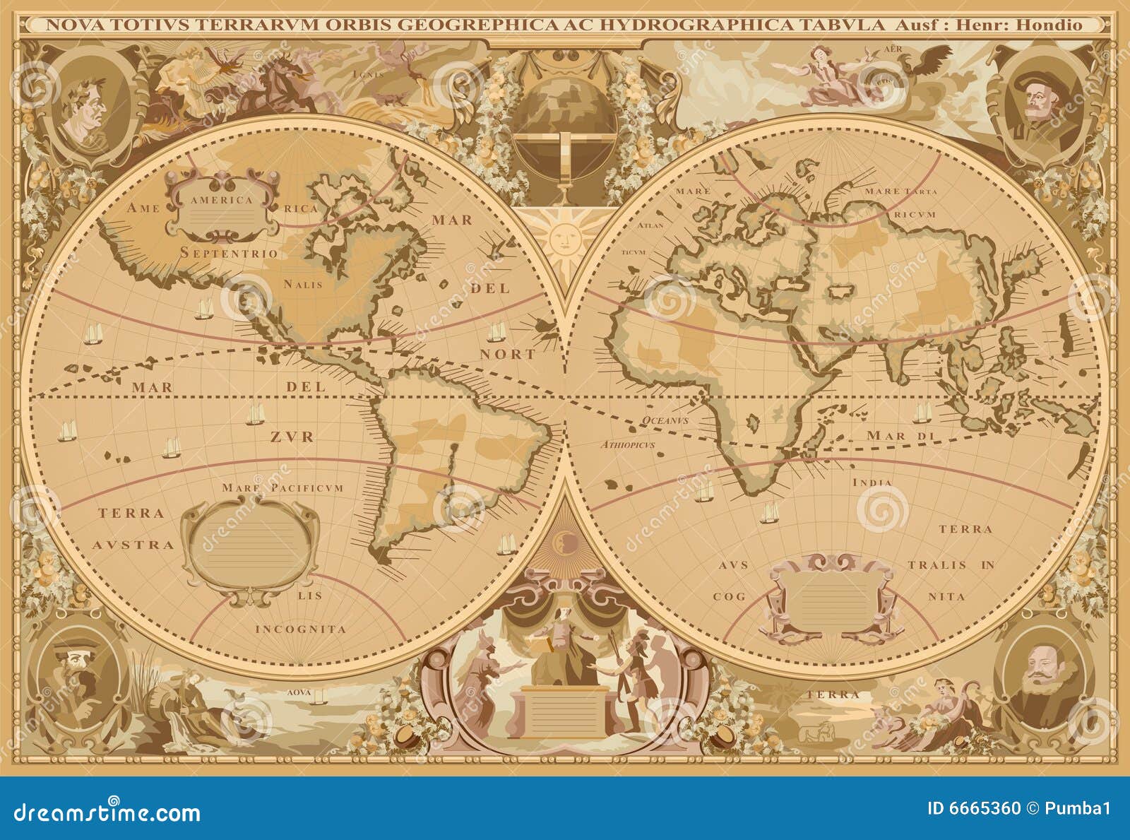 clip art old world map - photo #49