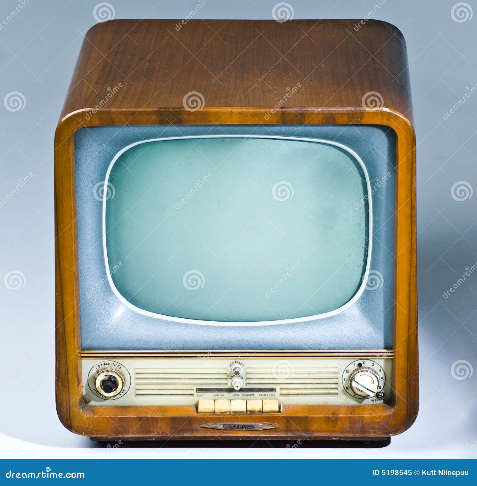 Antique Television Set stock image. Image of legacy, media 5198545