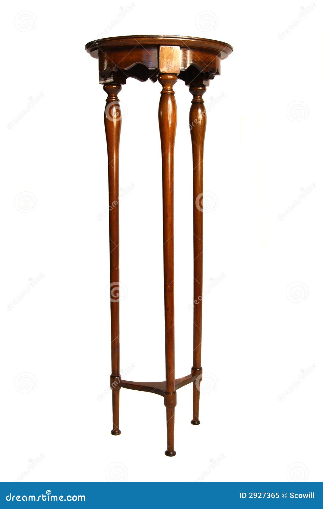 Antique Three Legged Table Royalty Free Stock Photo - Image: 2927365