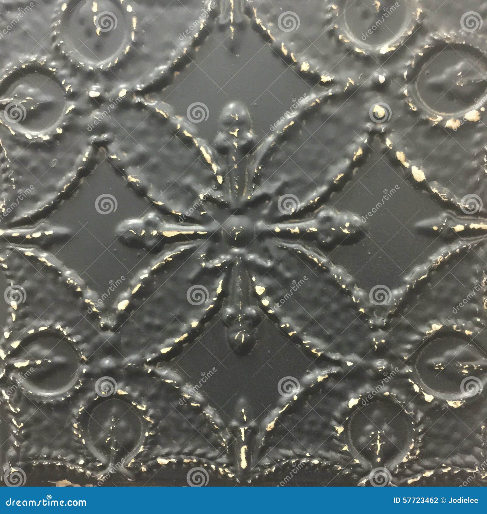 Antique Tin Ceiling Moulding Tile Design Stock Photo Image of fancy