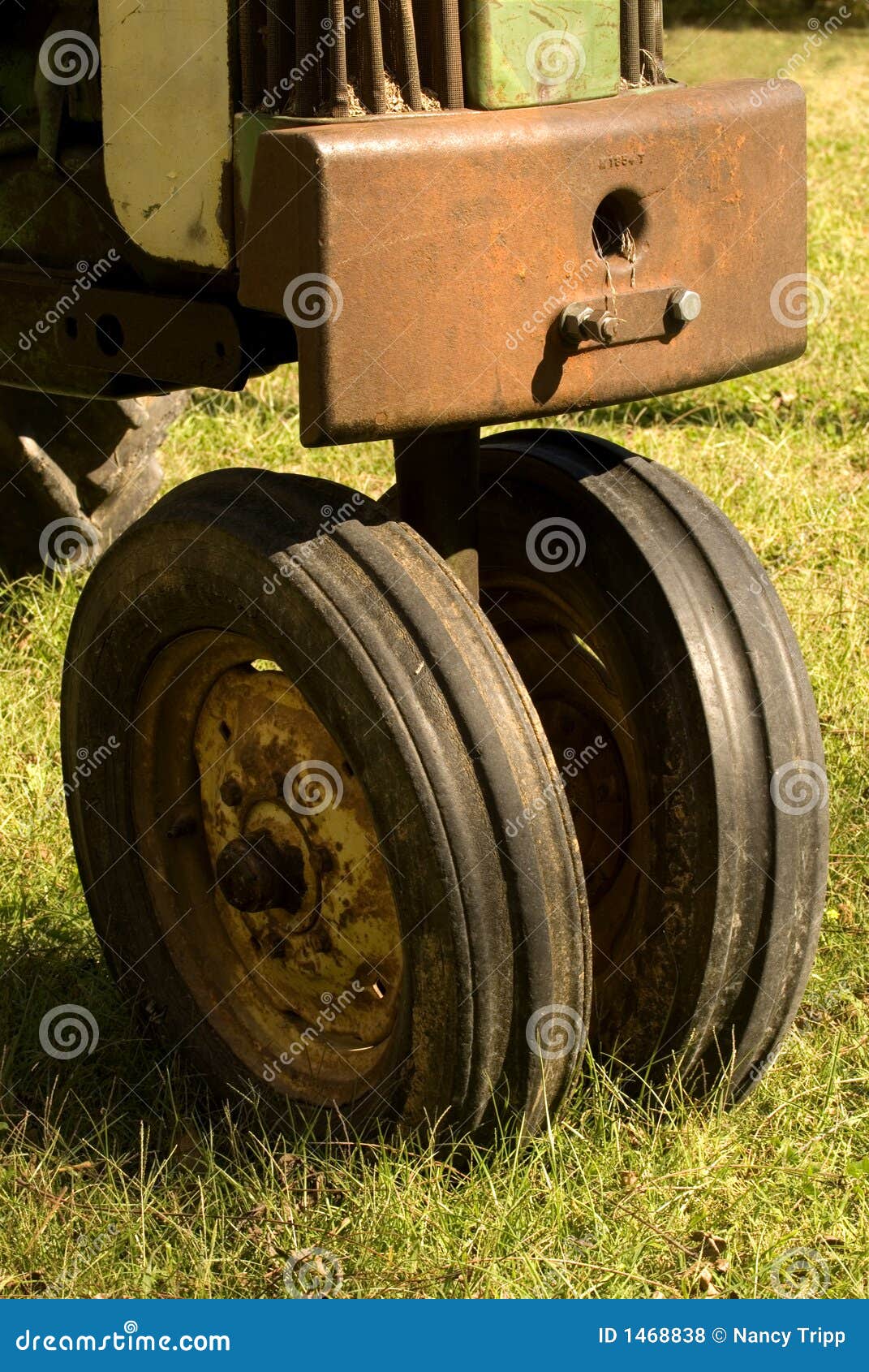 Antique Tractor Wheels Picture. Image 1468838