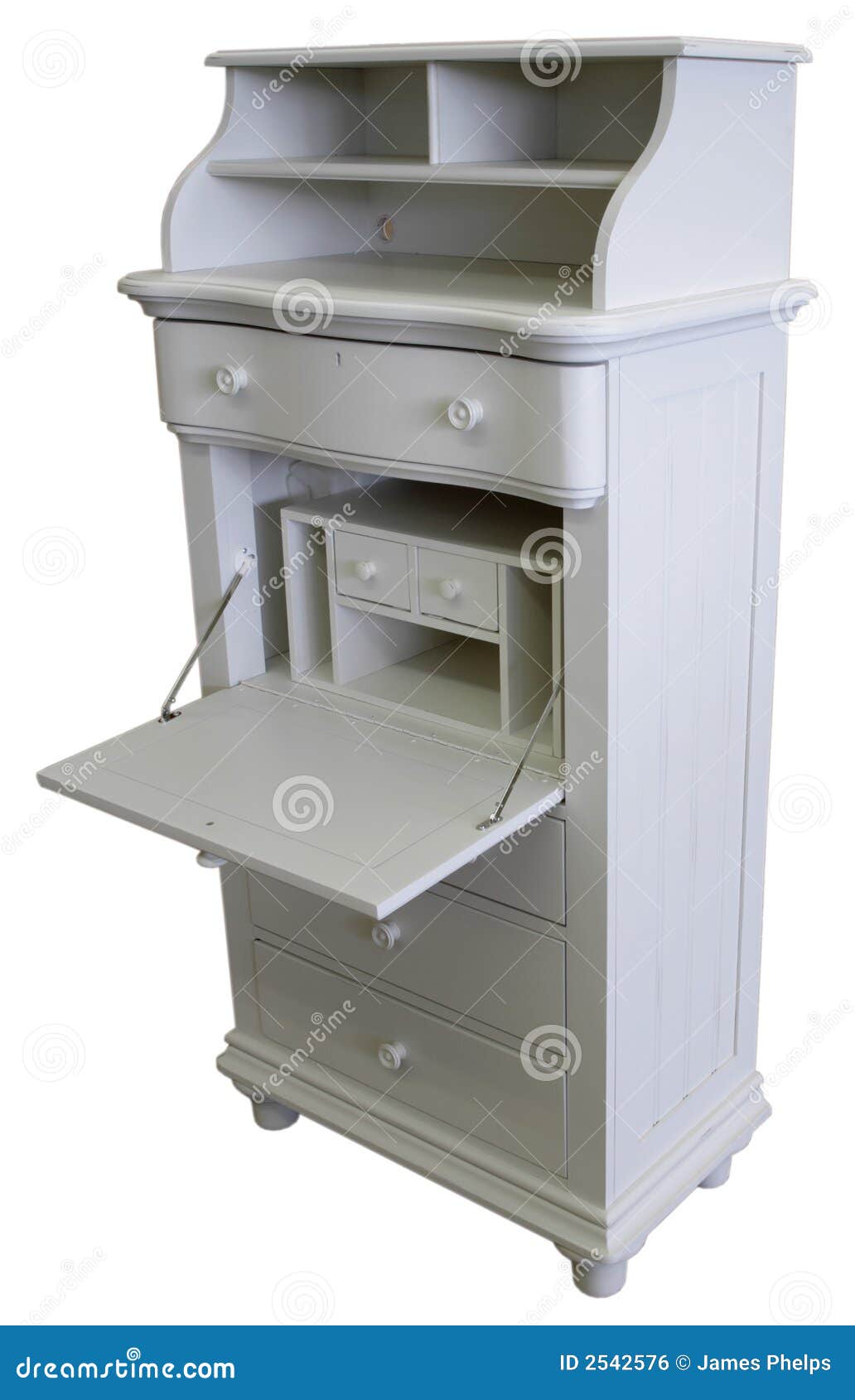 Antique White Chest Stock Photo Image Of Furniture Home 2542576