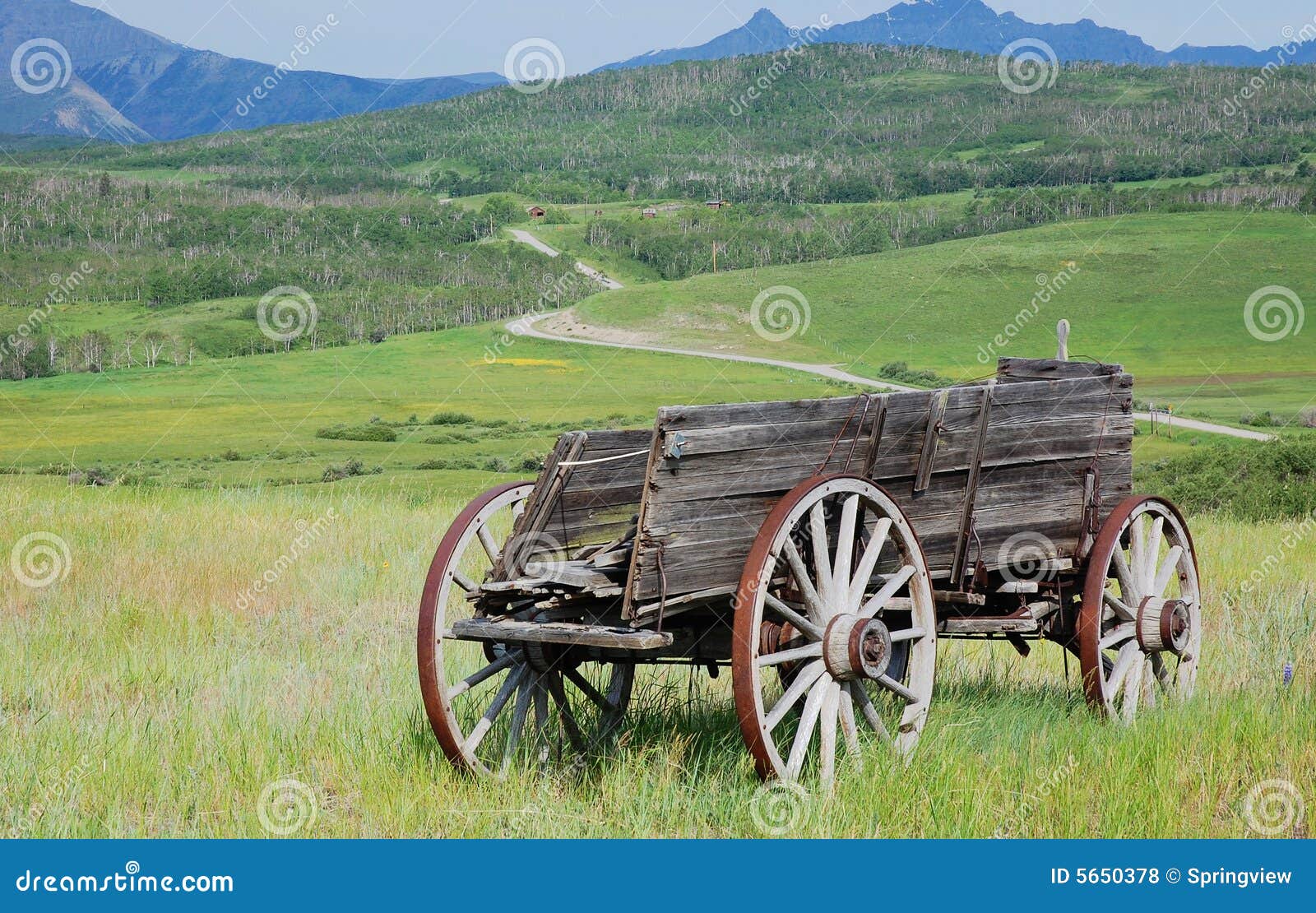Antique wood car stock photo. Image of landscapes, antique - 5650378