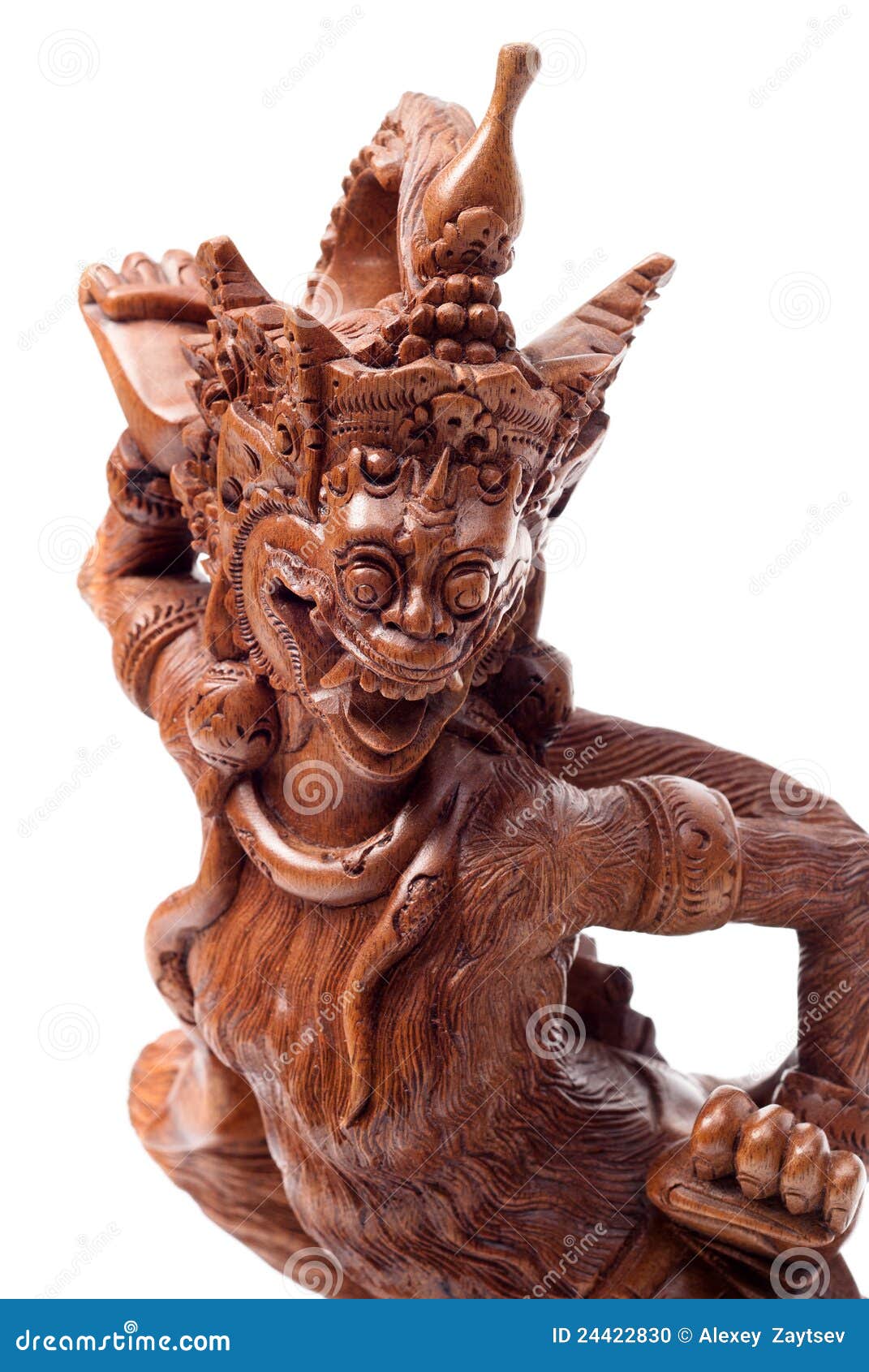Antique wood carved statue stock photo. Image of bouddhist 24422830