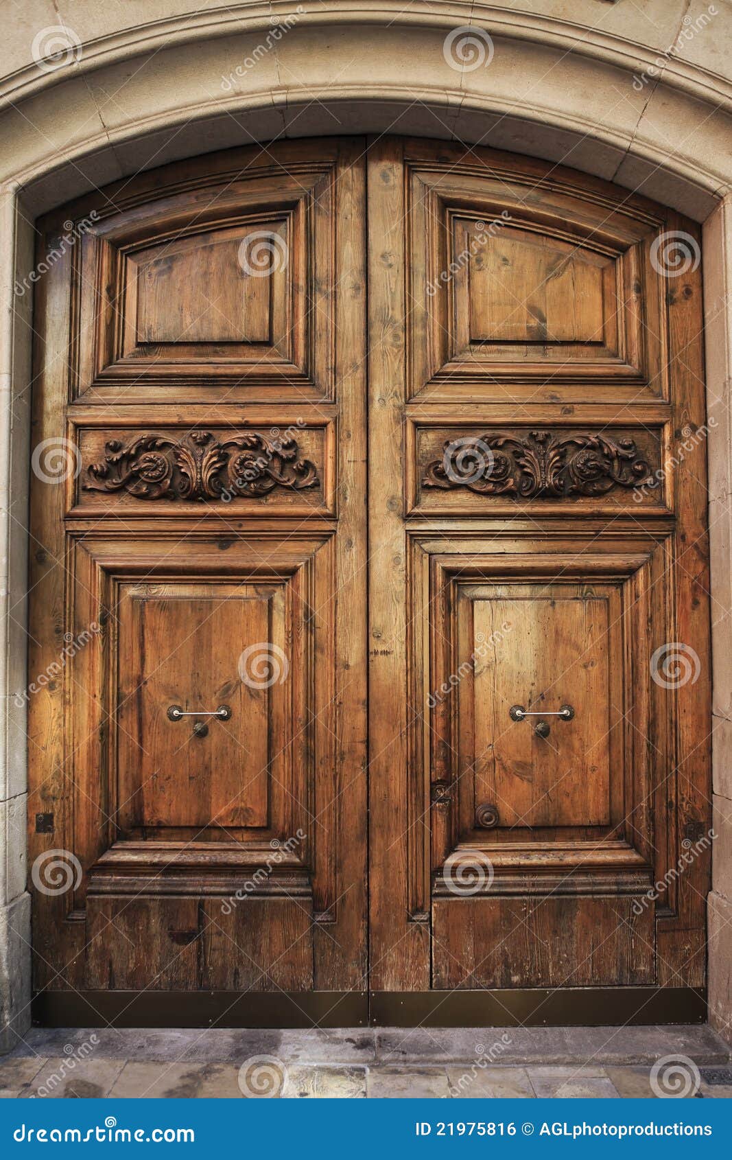 Antique Wooden Door Royalty Free Stock Image - Image: 21975816