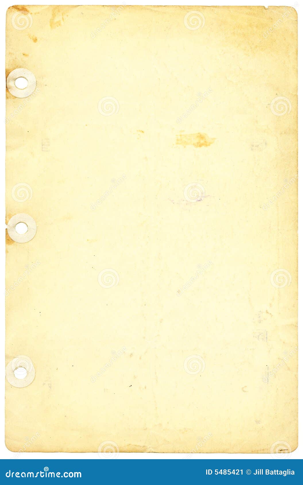 antique,yellowed notebook paper