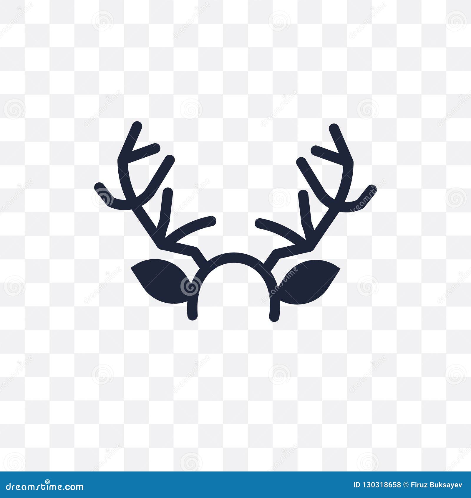 Christmas Reindeer Antlers Transparent Background : Use it for your