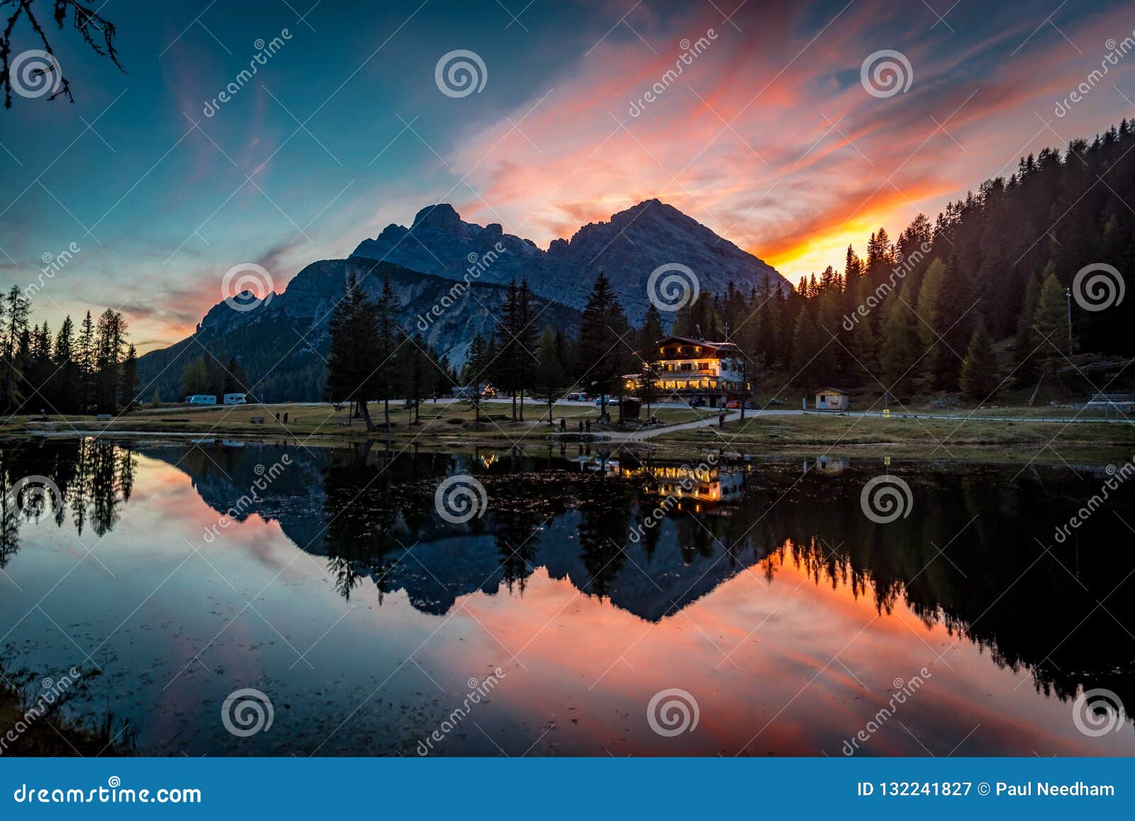 antorno lake reflections