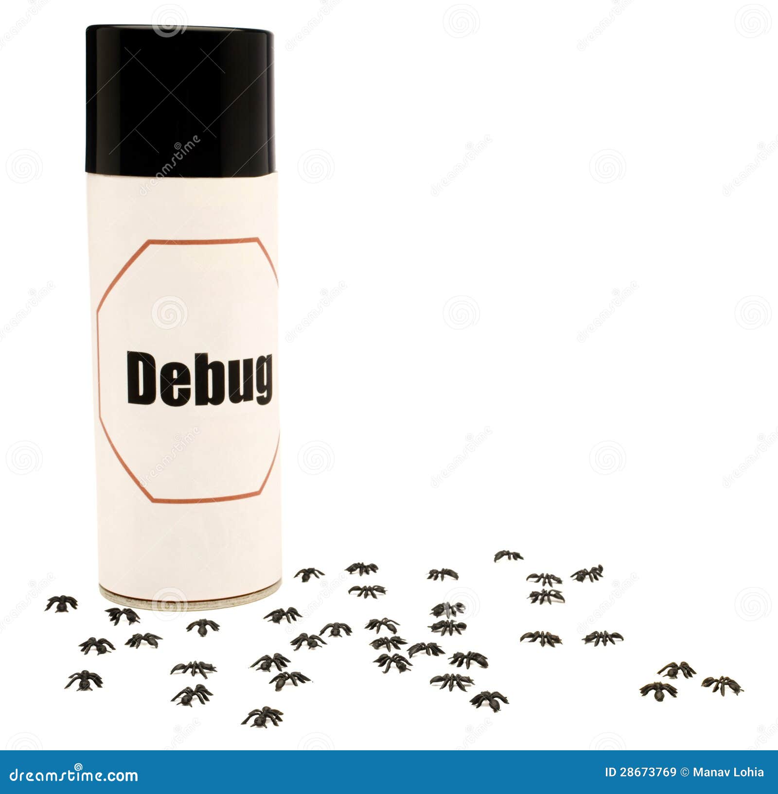 Ants Around Insect Repellent Stock Image Image of metal, insect 28673769