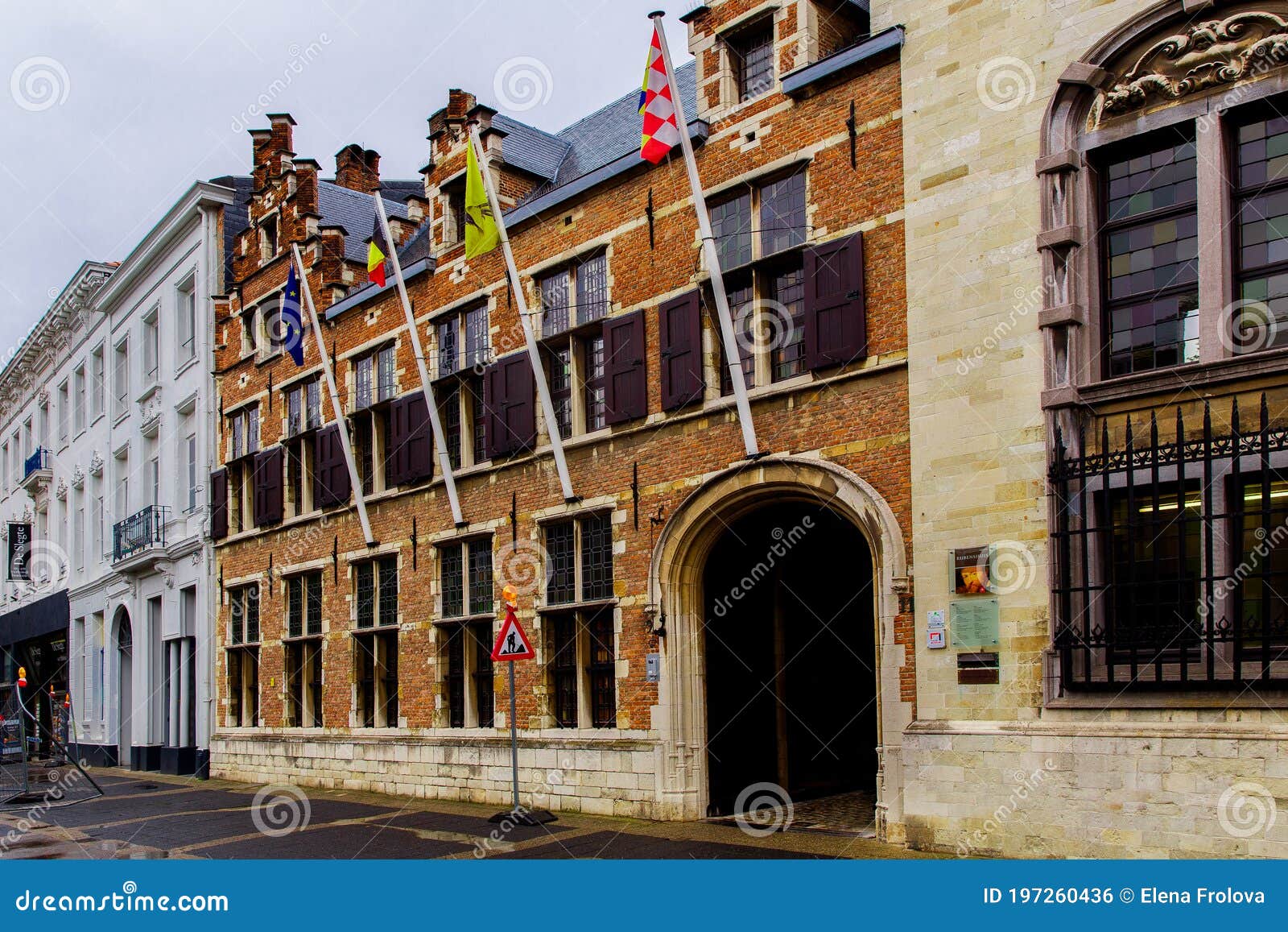 ANTWERP, BELGIUM October 2, 2019 Rubens House Museum in Antwerp