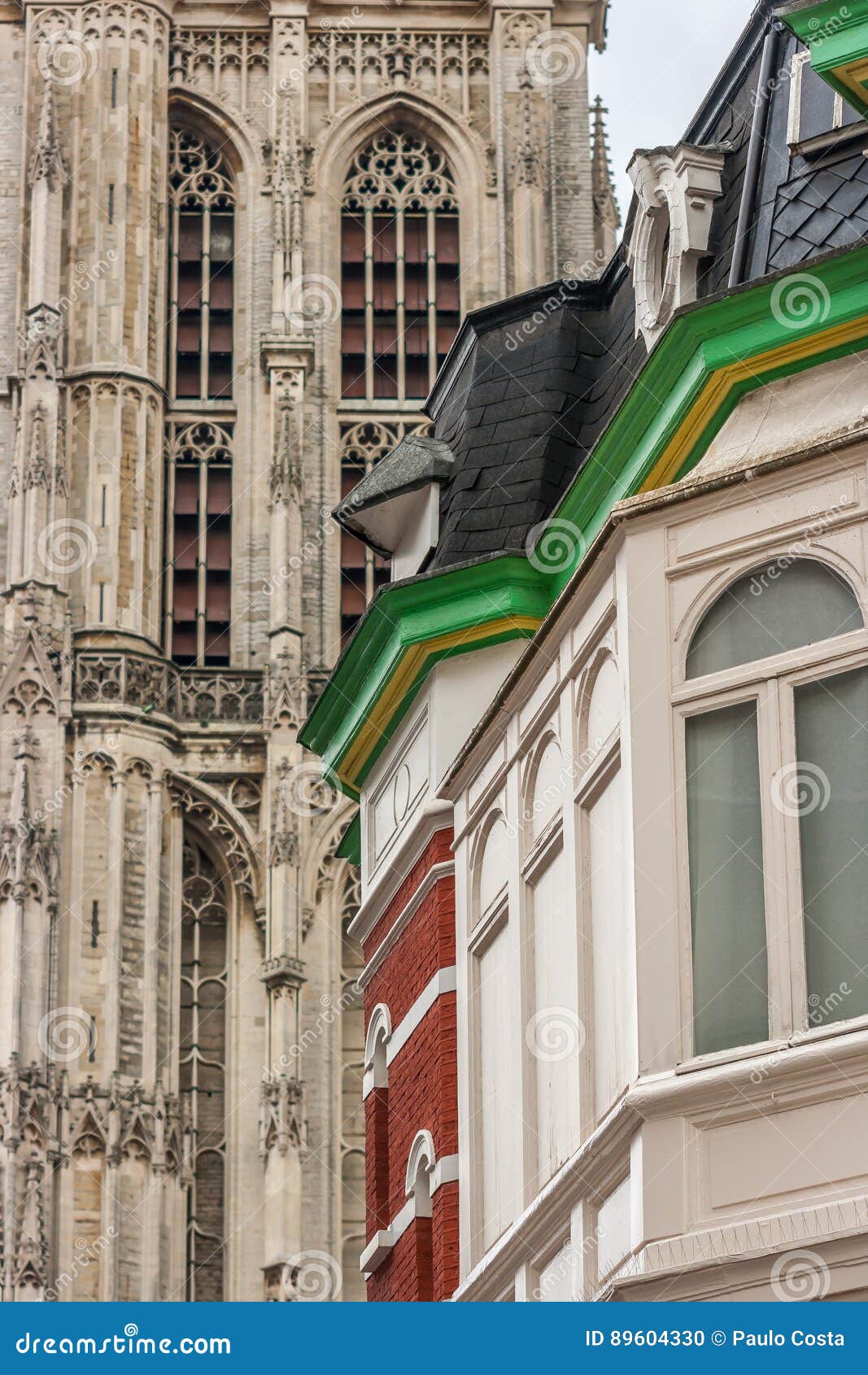 Antwerp Building And Architecture Stock Photo - Image of ...