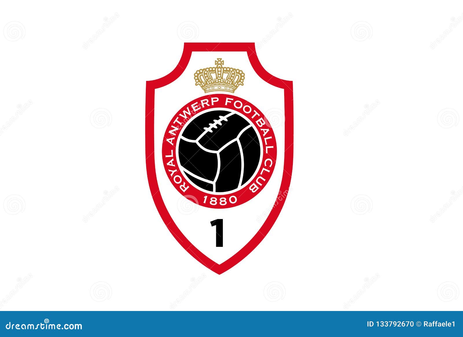 Antwerp FC Logo Vector Illustration | CartoonDealer.com #133792670