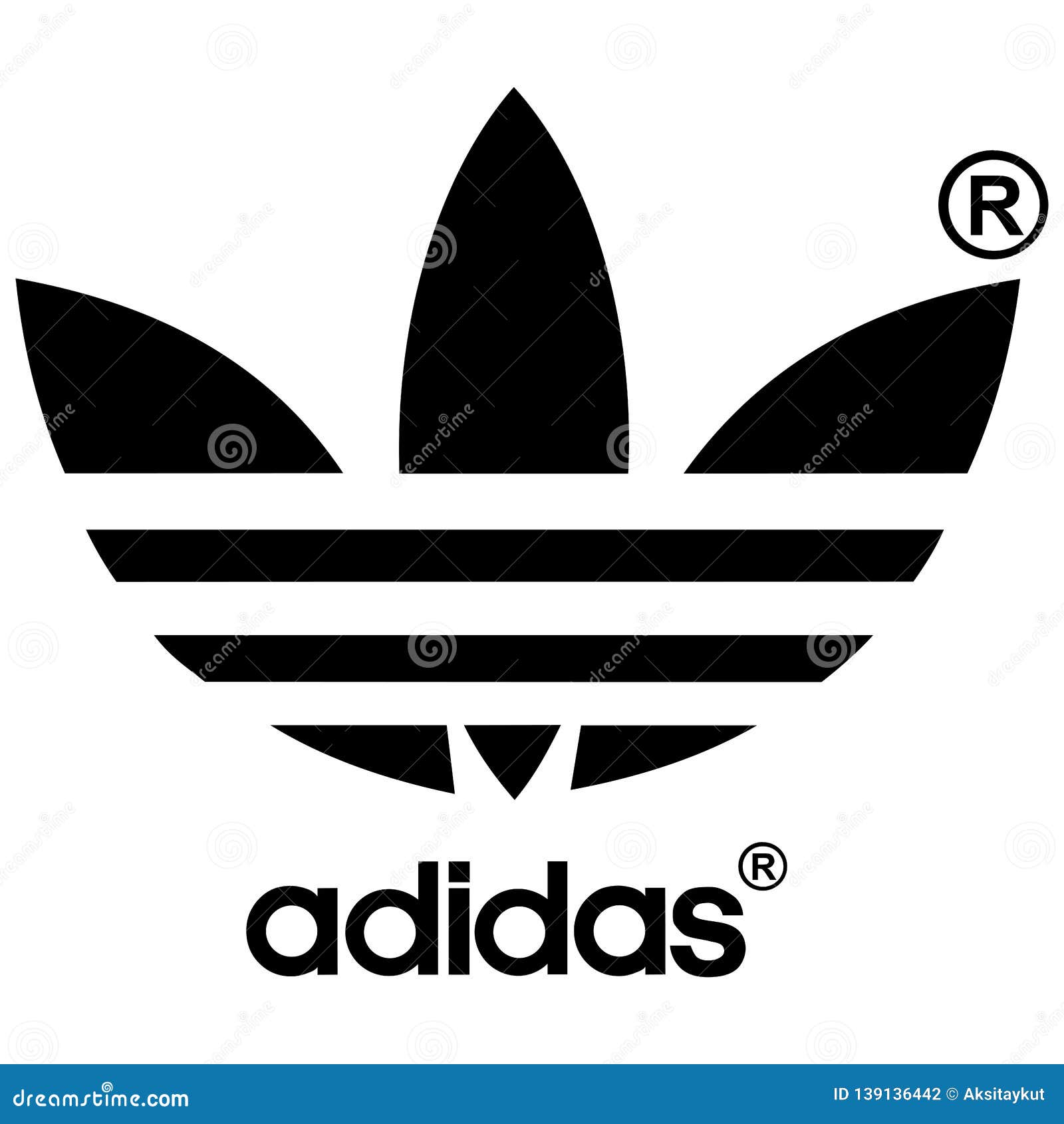 Anuncio Publicitario De Los Deportes Del Logotipo Adidas Fotografía editorial - Ilustración de deportes, multinacional: 139136442