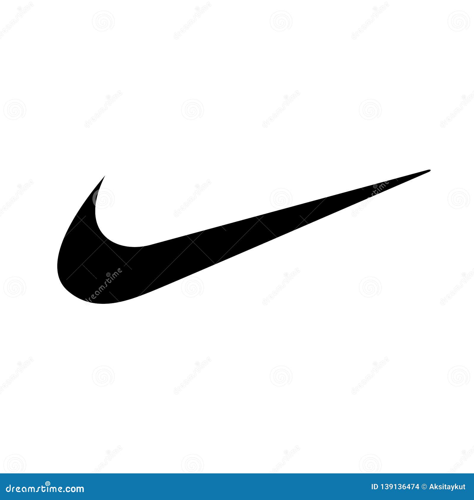 fiesta Príncipe Muscular Anuncio Publicitario De Los Deportes Del Logotipo De Nike Imagen de archivo  editorial - Ilustración de desarrollo, mundial: 139136474