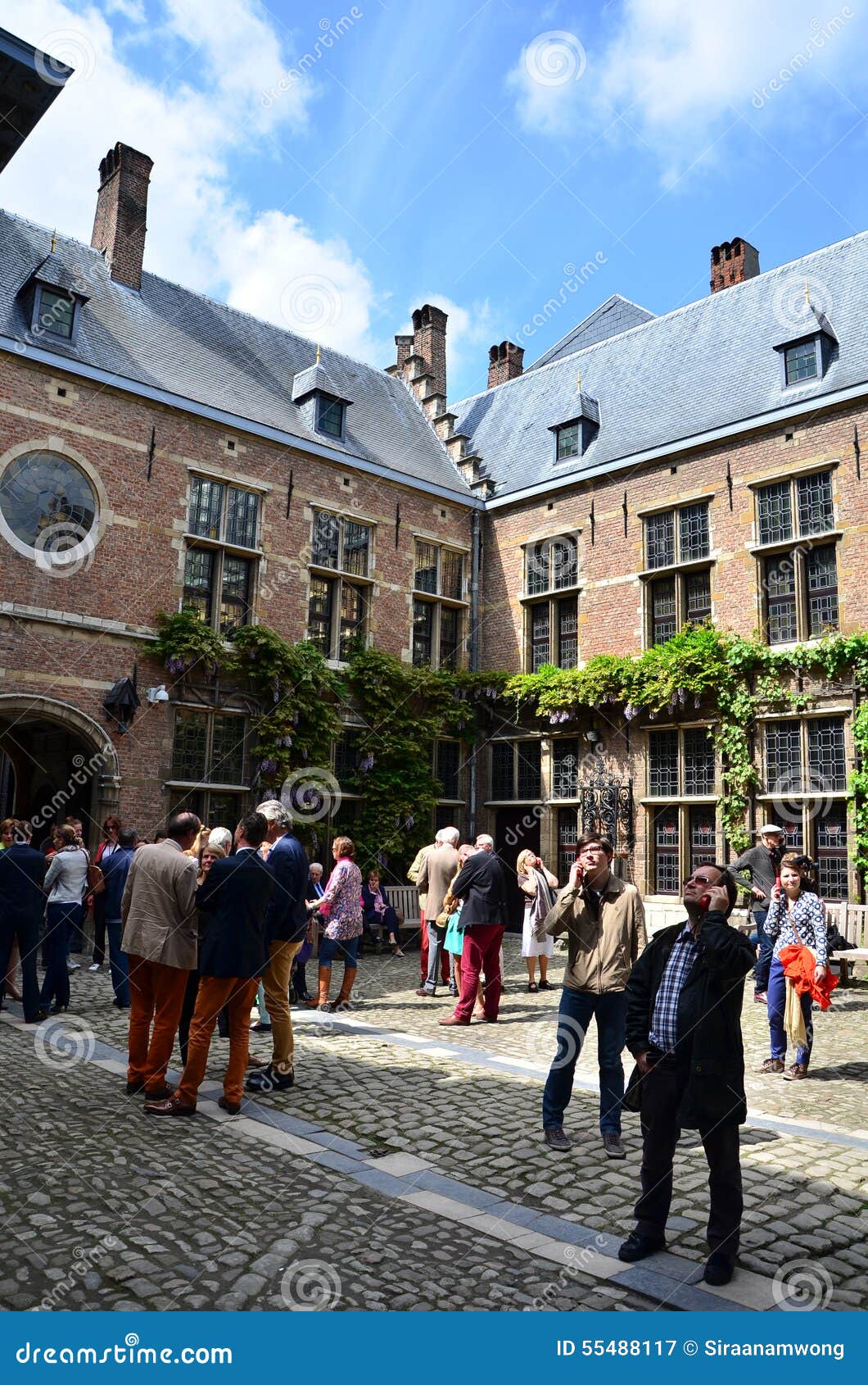 Anversa, Belgio - 10 Maggio 2015: Visita Turistica Rubenshuis (Rubens ...