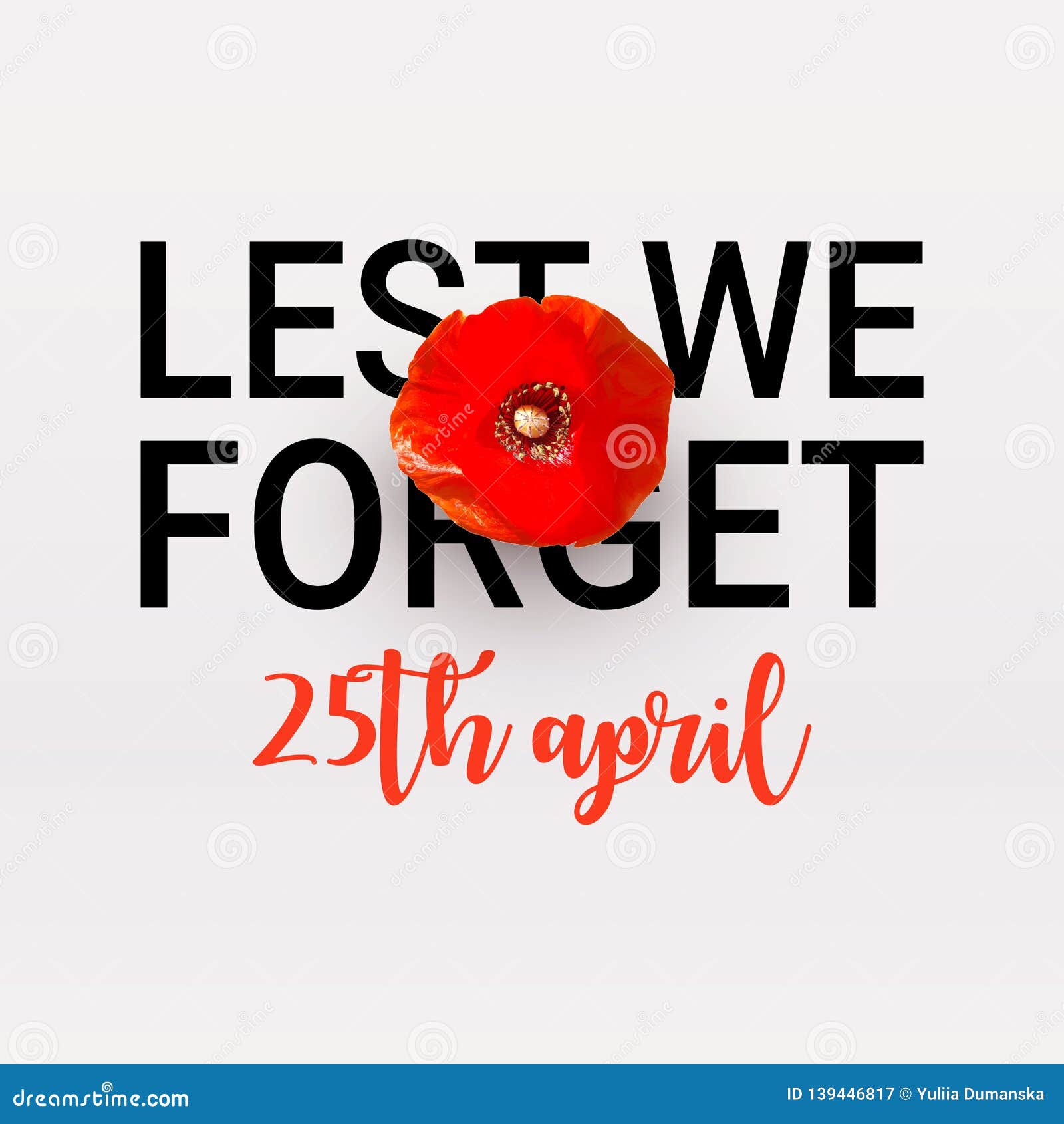 Anzac Day Poppy Banner Card Lest We Forget Quote 25th April Date Stock Vector Illustration Of Banner Flanders Anzac Day Poppy Banner Card Lest We Forget Quote 25th April Date Stock Vector Illustration Of Banner Flanders