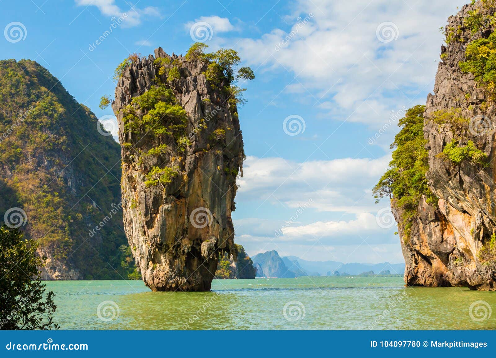 Ao Phang Nga National Park James Bond Island Stock Photo - Image of ...