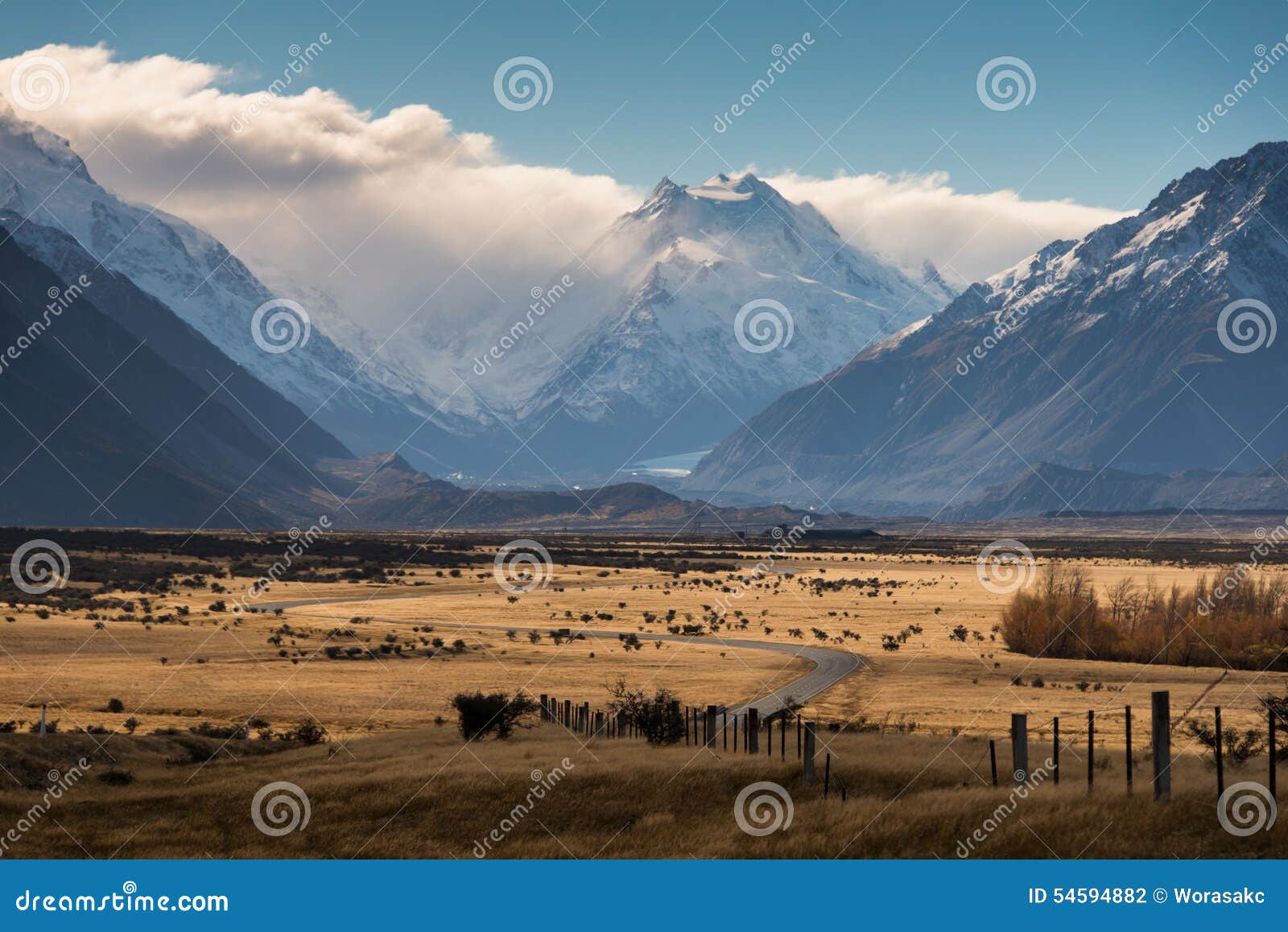 aoraki mount cook, new zealand