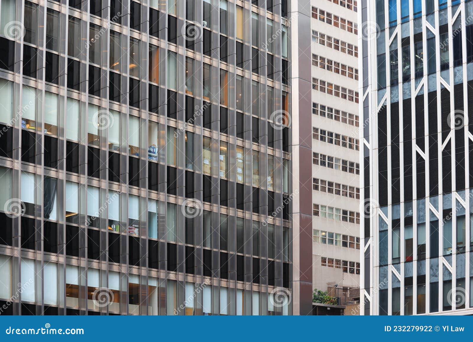 Apartment Block or Office Block Against at Central, Hk 15 Oct 2021