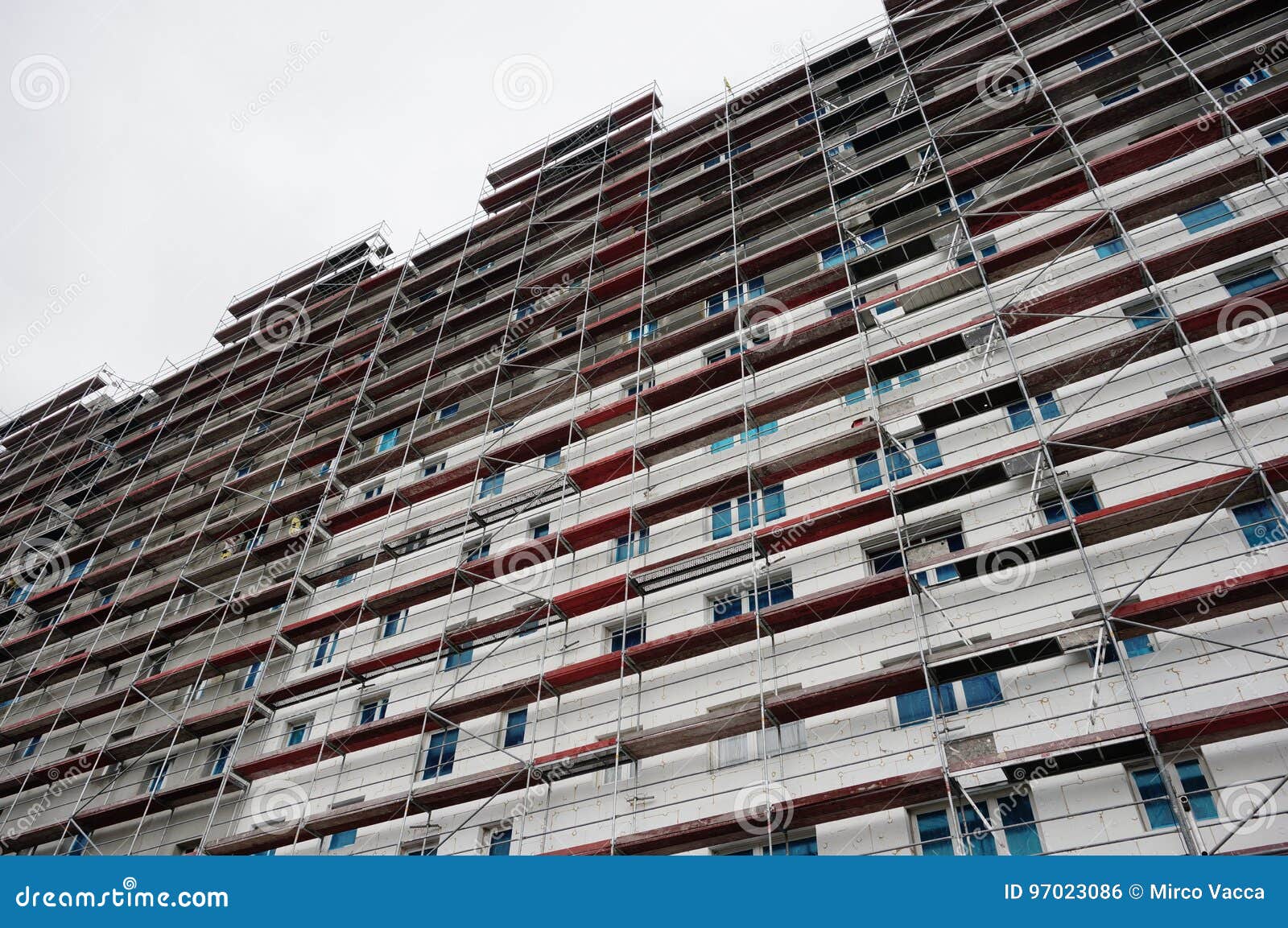 Apartment Building Renovation Stock Photo Image of racks, renovation