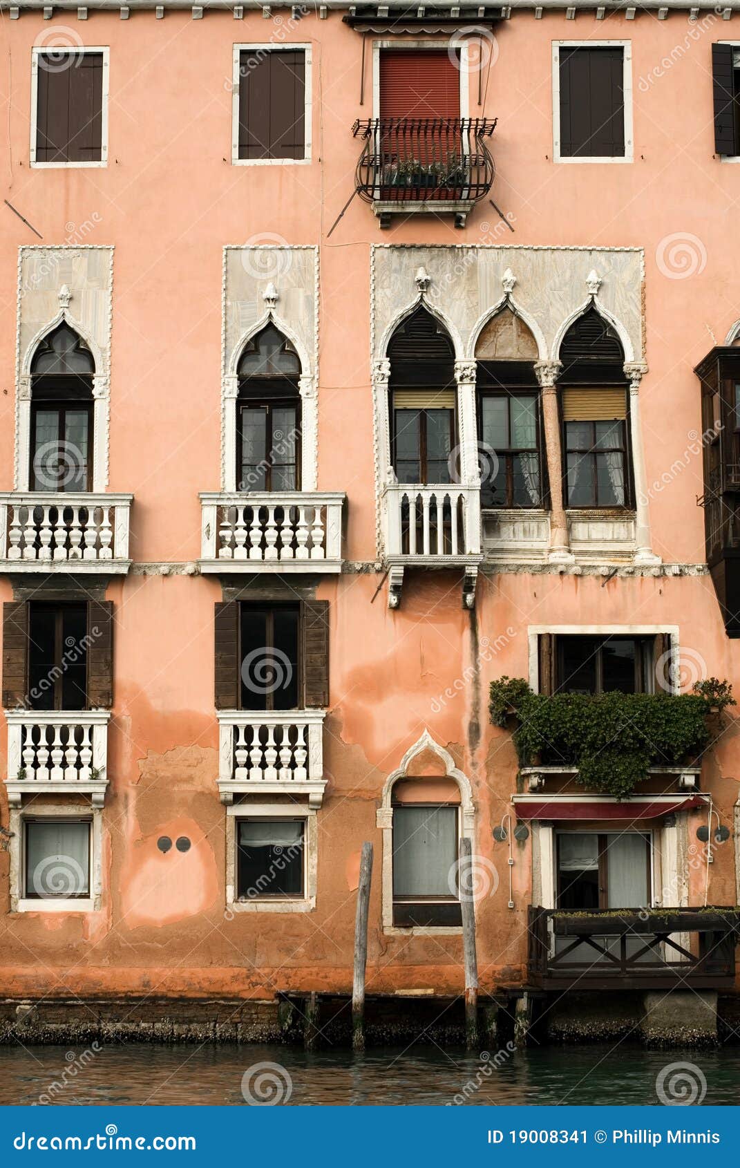 Apartment Building, Venice, Italy Stock Image Image 19008341