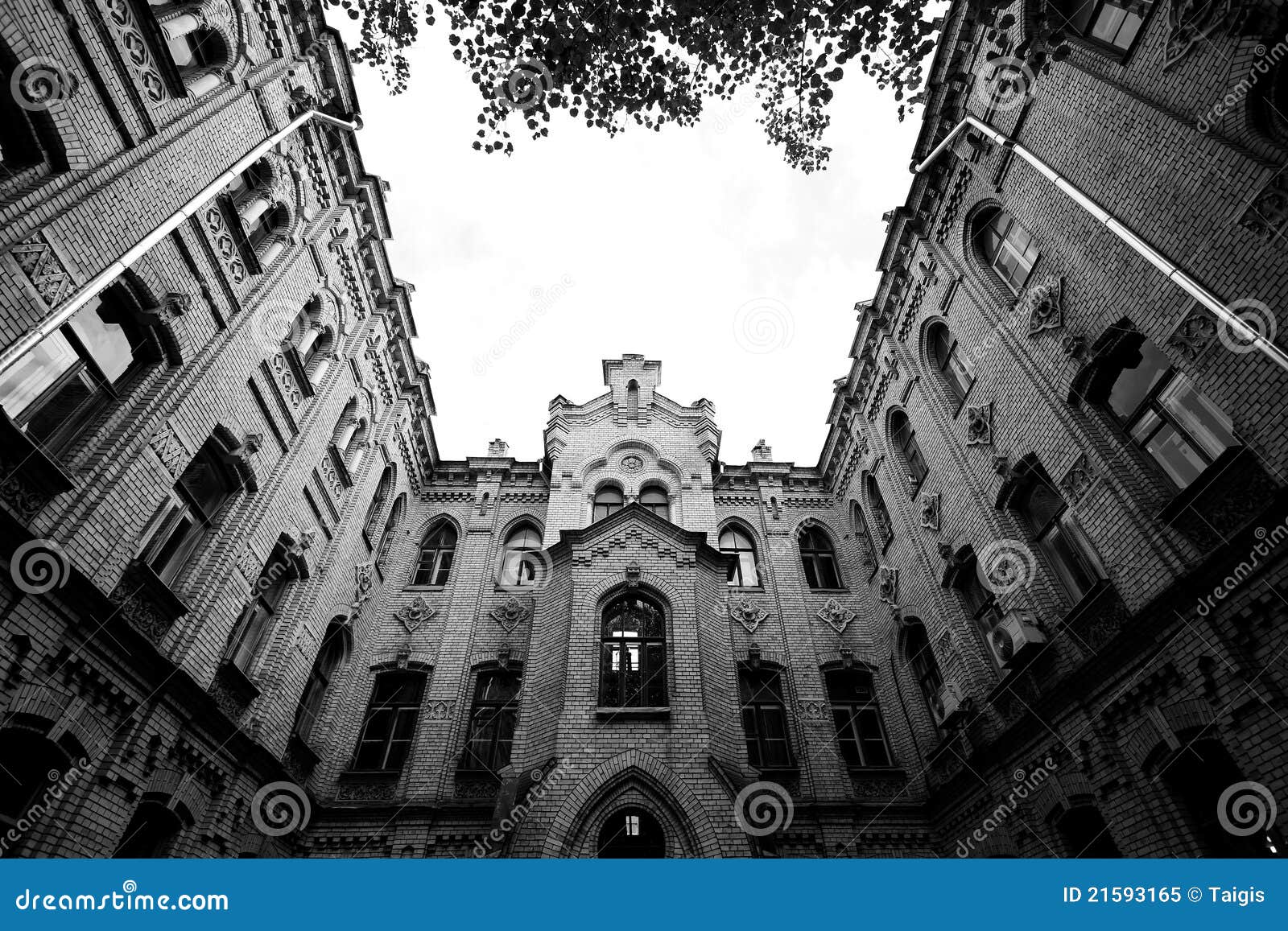 Apartment Building in Vilnius, Lithuania Stock Image Image of
