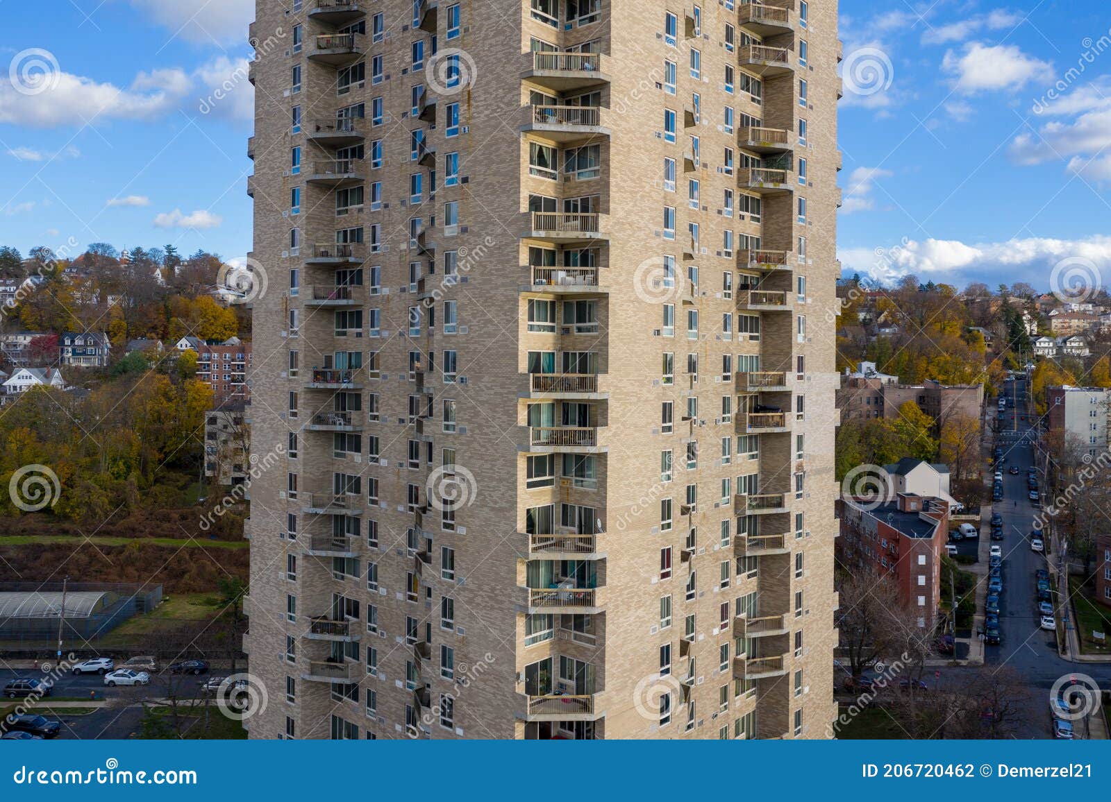 Apartment Building Yonkers, New York Stock Photo Image of outdoors