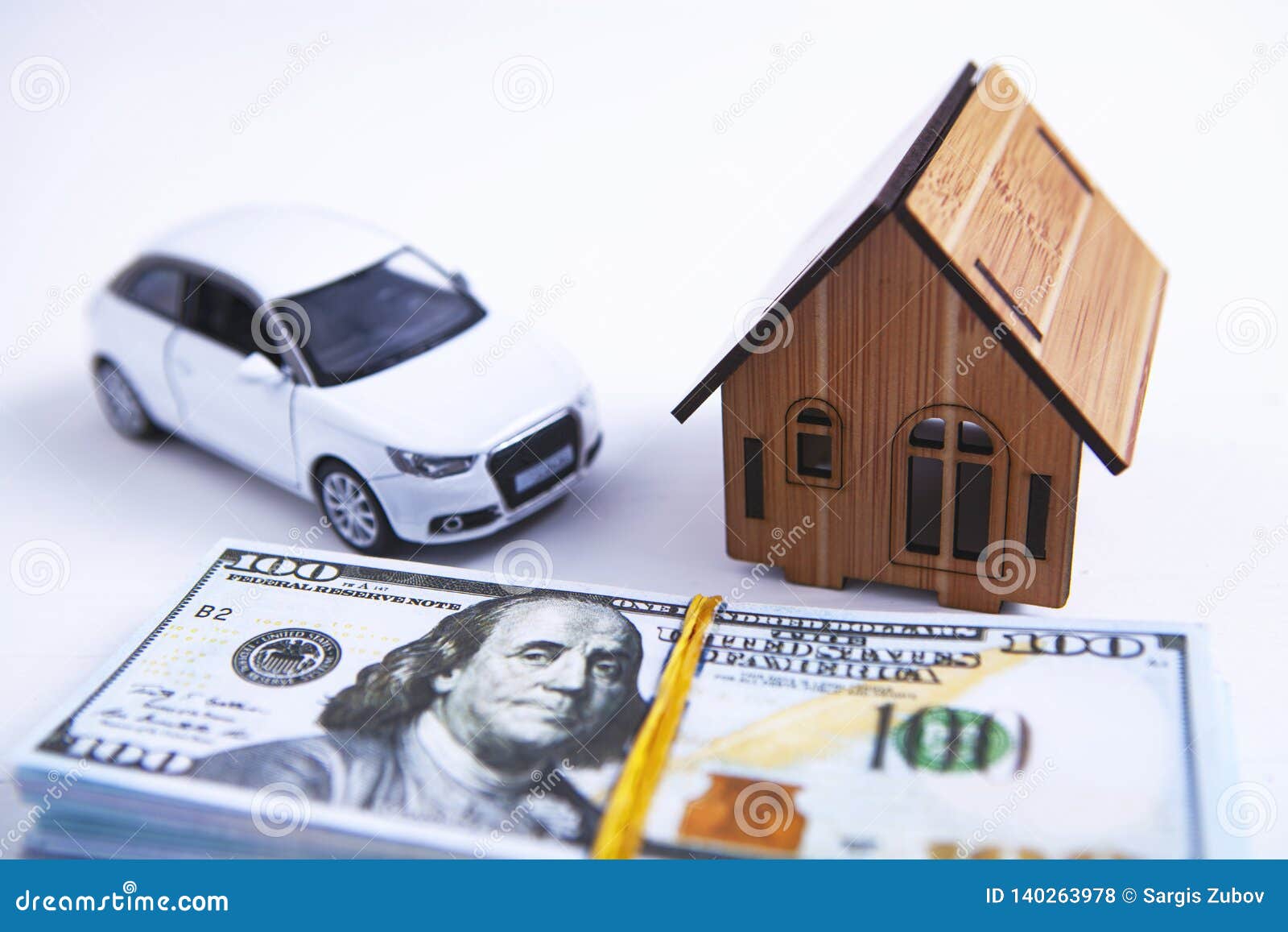 Apartment house car money stock photo. Image of business 140263978