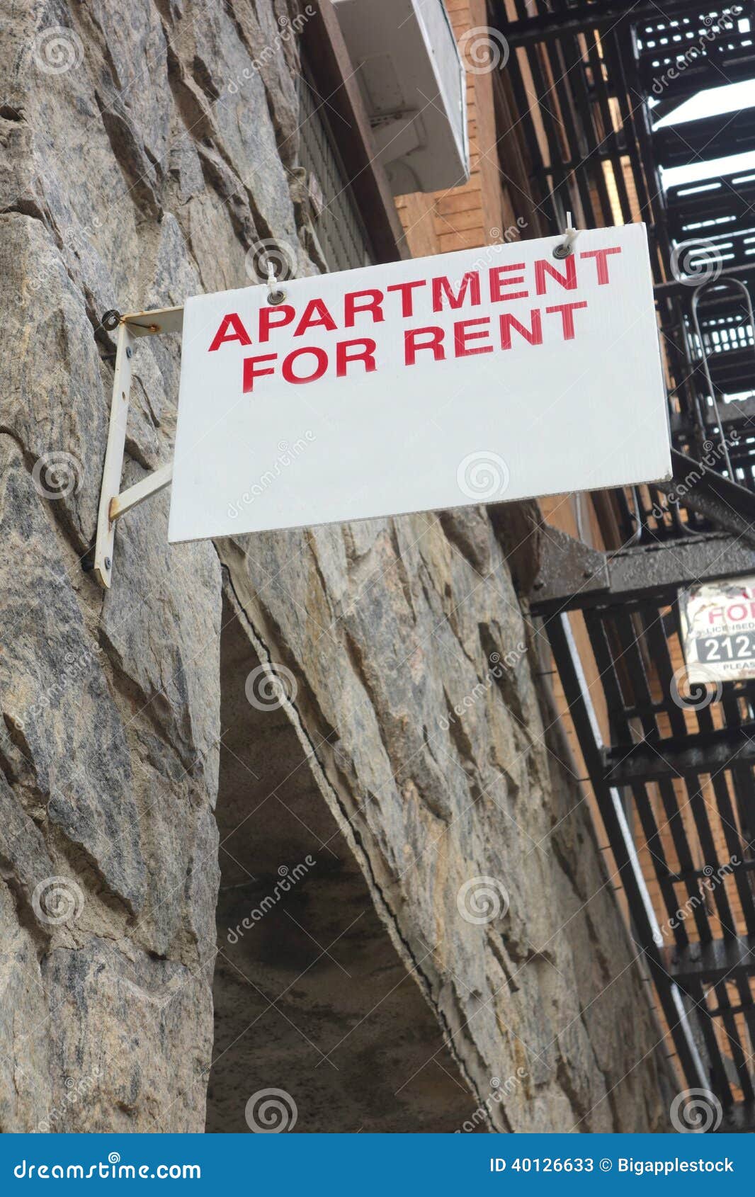 Apartment for Rent stock image. Image of manhattan, apartment - 40126633