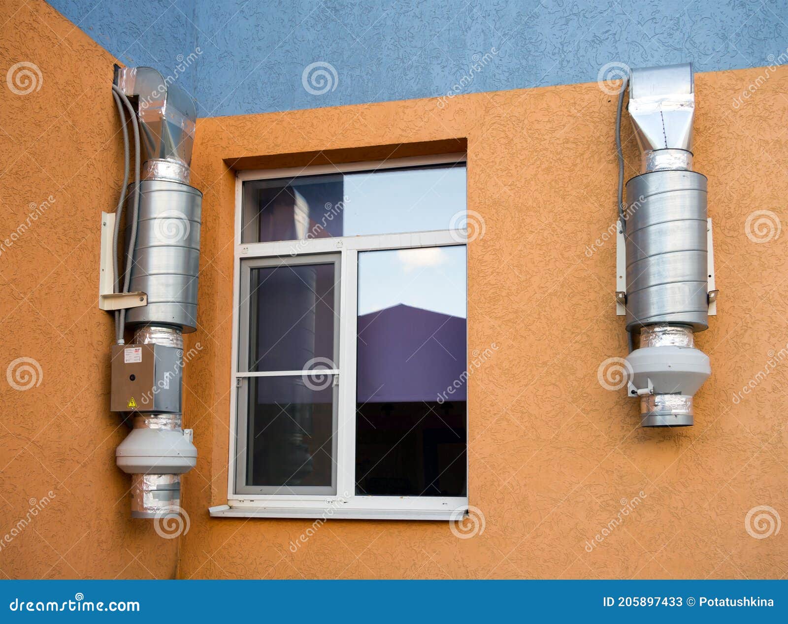 Apartment Ventilation System in a High Rise Building Stock Image Image of dust, outlet 205897433