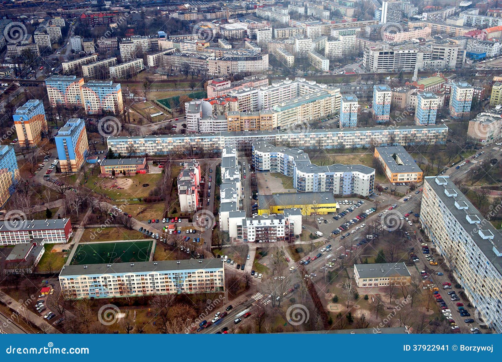 Apartments in wroclaw stock image. Image of poland, breslau 37922941