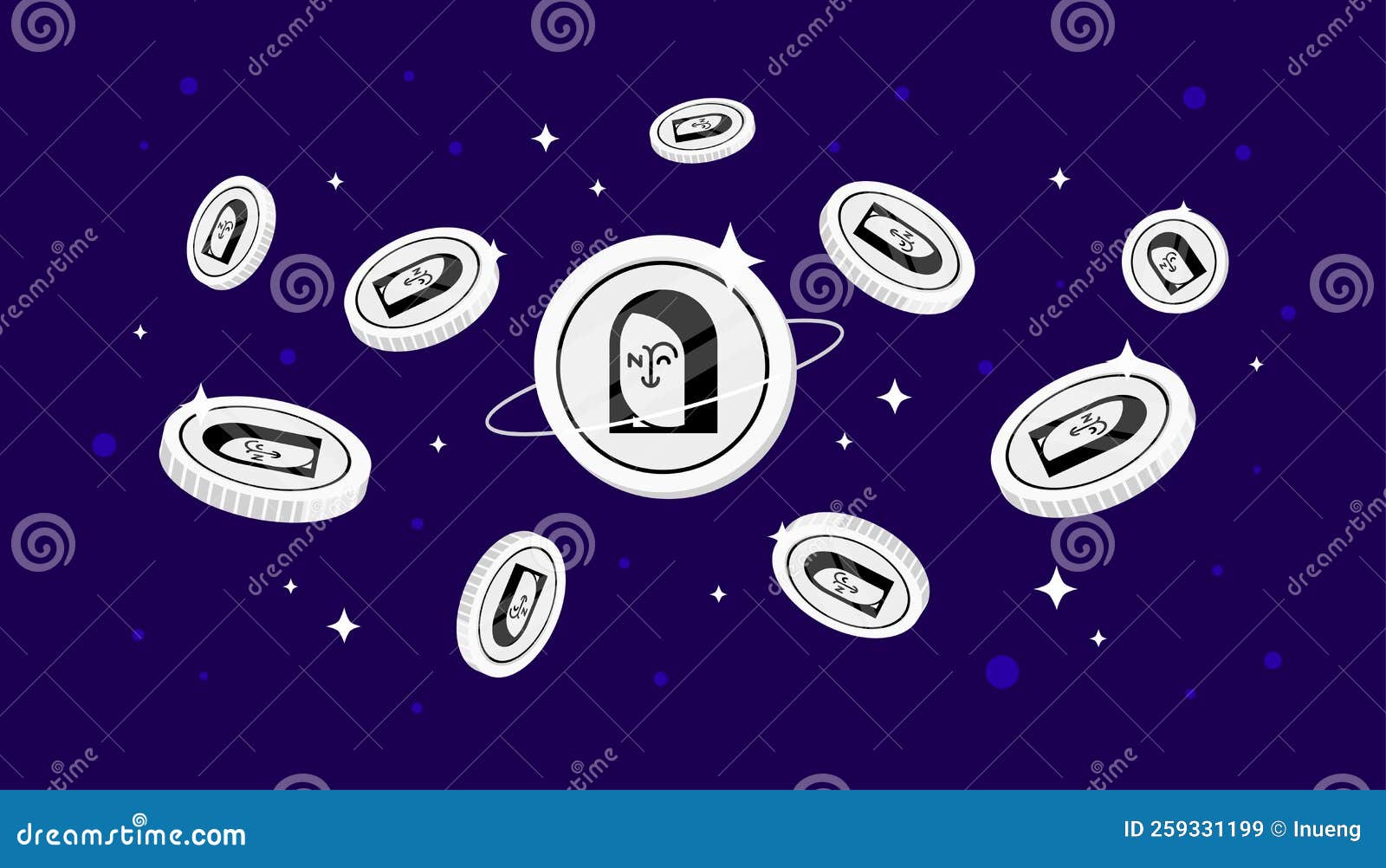 Nft Coins Stock Illustrations – 1,334 Nft Coins Stock Illustrations,  Vectors & Clipart - Dreamstime