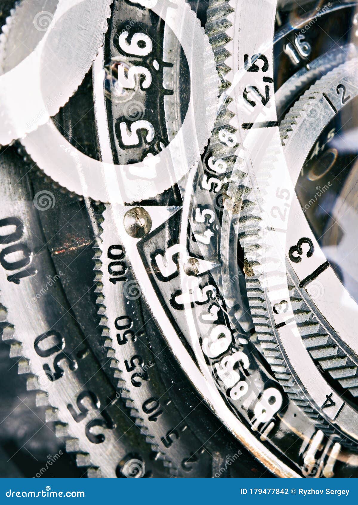 Focus Ring Of Camera Lens Stock Photography 39656318