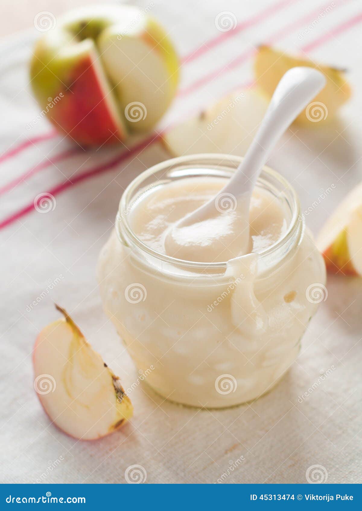 Apfelsauce oder Stau stockfoto. Bild von küche, störung - 45313474