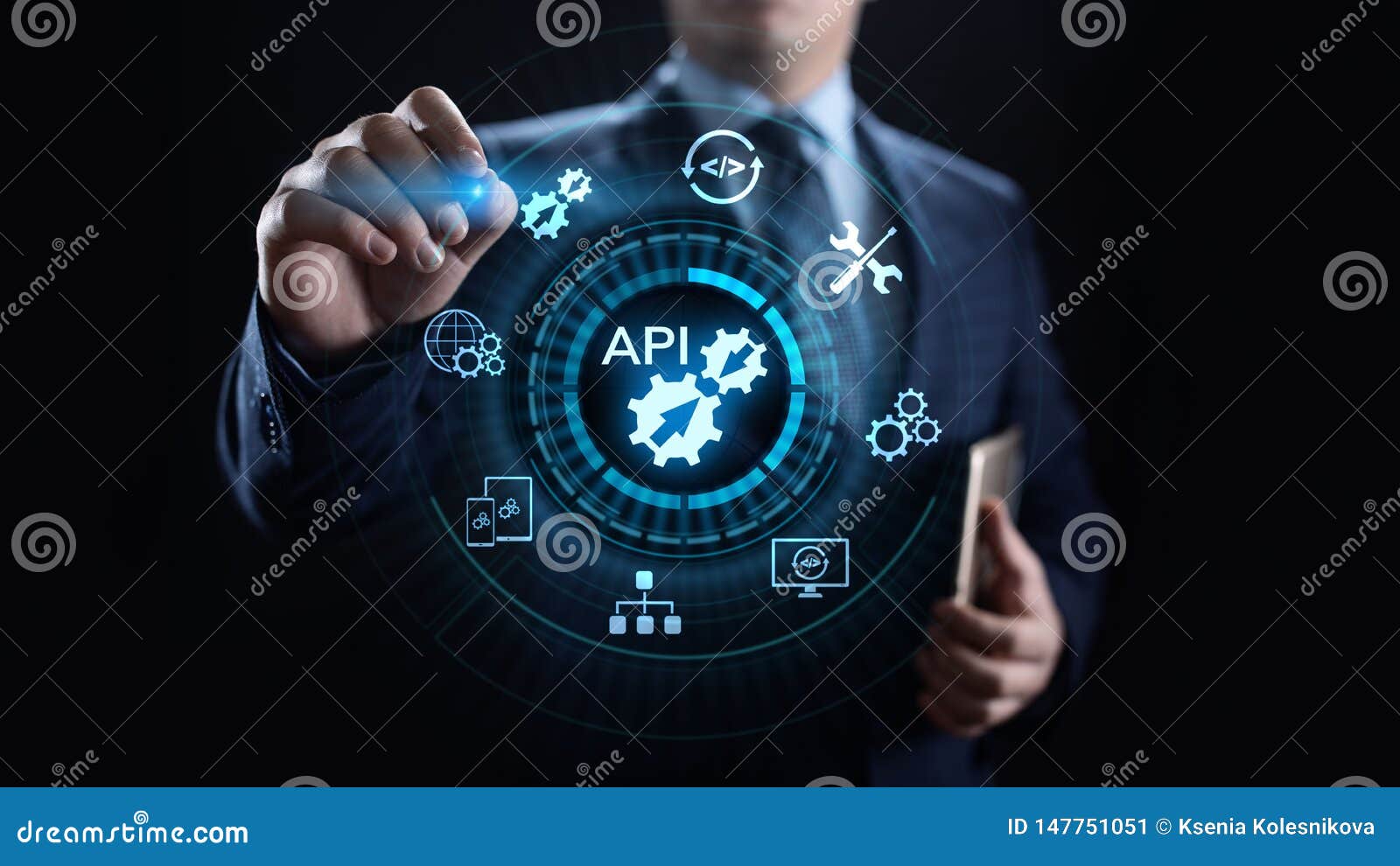 api application programming interface development technology concept.
