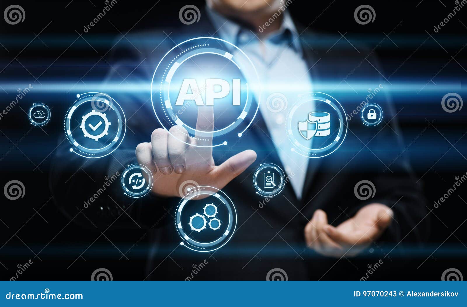 api application programming interface software web development concept