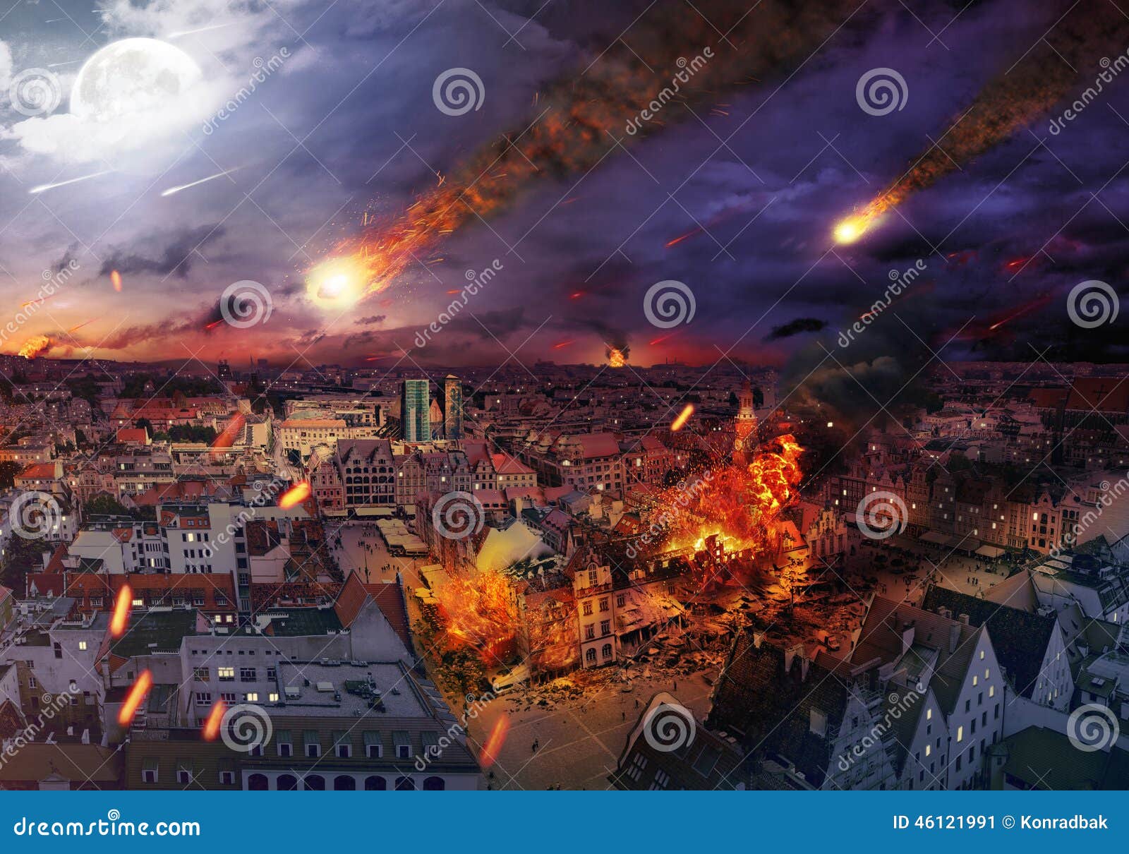 apocalypse caused by a meteorite