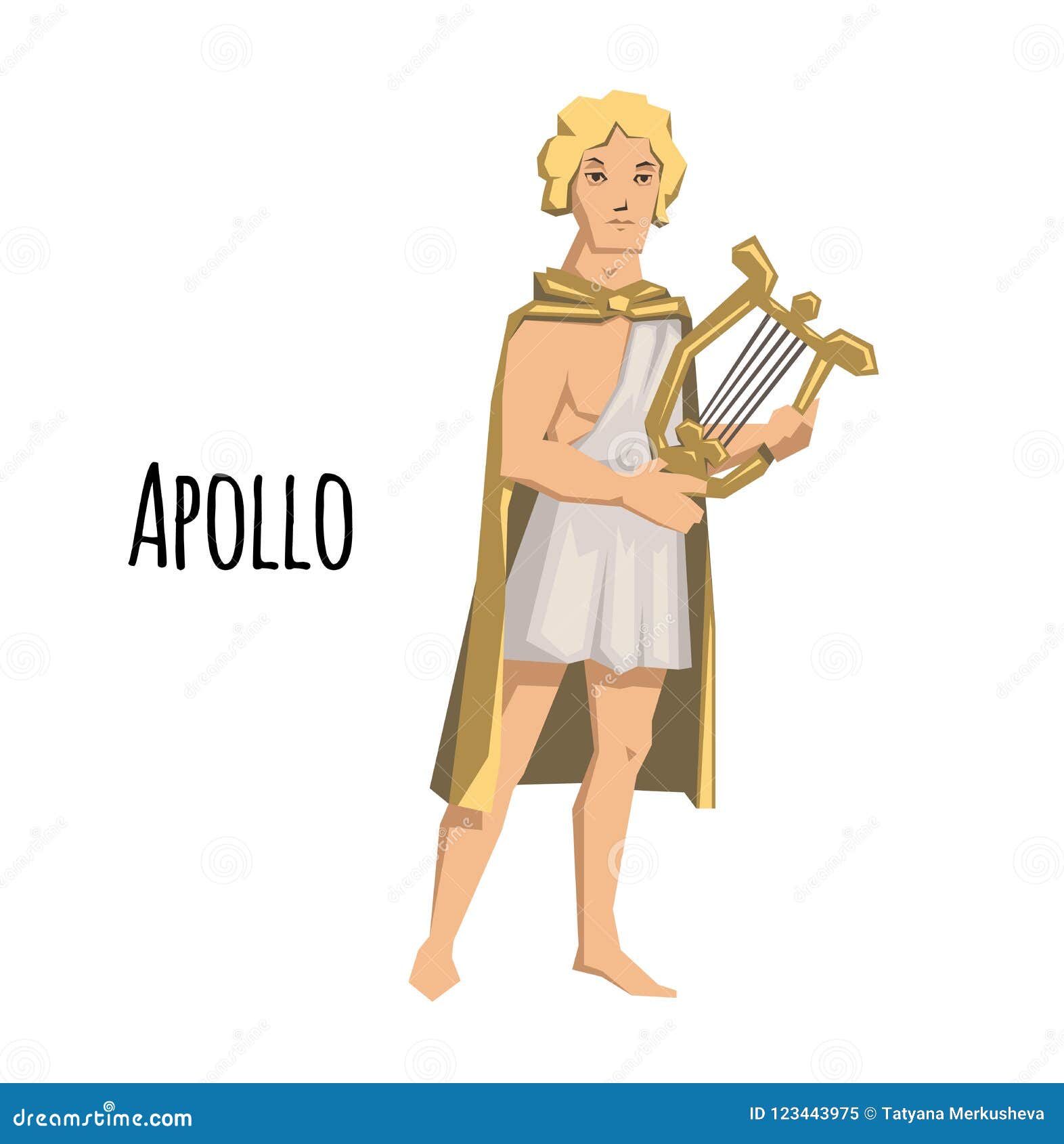 Bust of Apollo, the Ancient Greek God. Stock Vector - Illustration of  isolated, branding: 216536856
